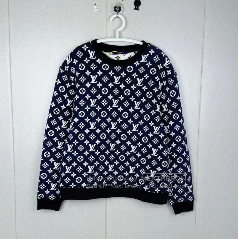 Louis Vuitton Louis Vuitton Men's Navy Cotton Sweatshirt . Size US M / EU 48-50 / 2 - 1 Thumbnail
