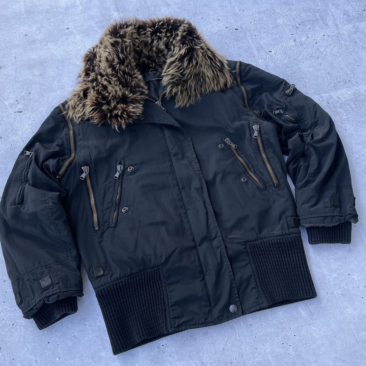 Designer × Japanese Brand de Barbara bui designer jacket and vest with wolf collar Size US S / EU 44-46 / 1 - 2 Thumbnail