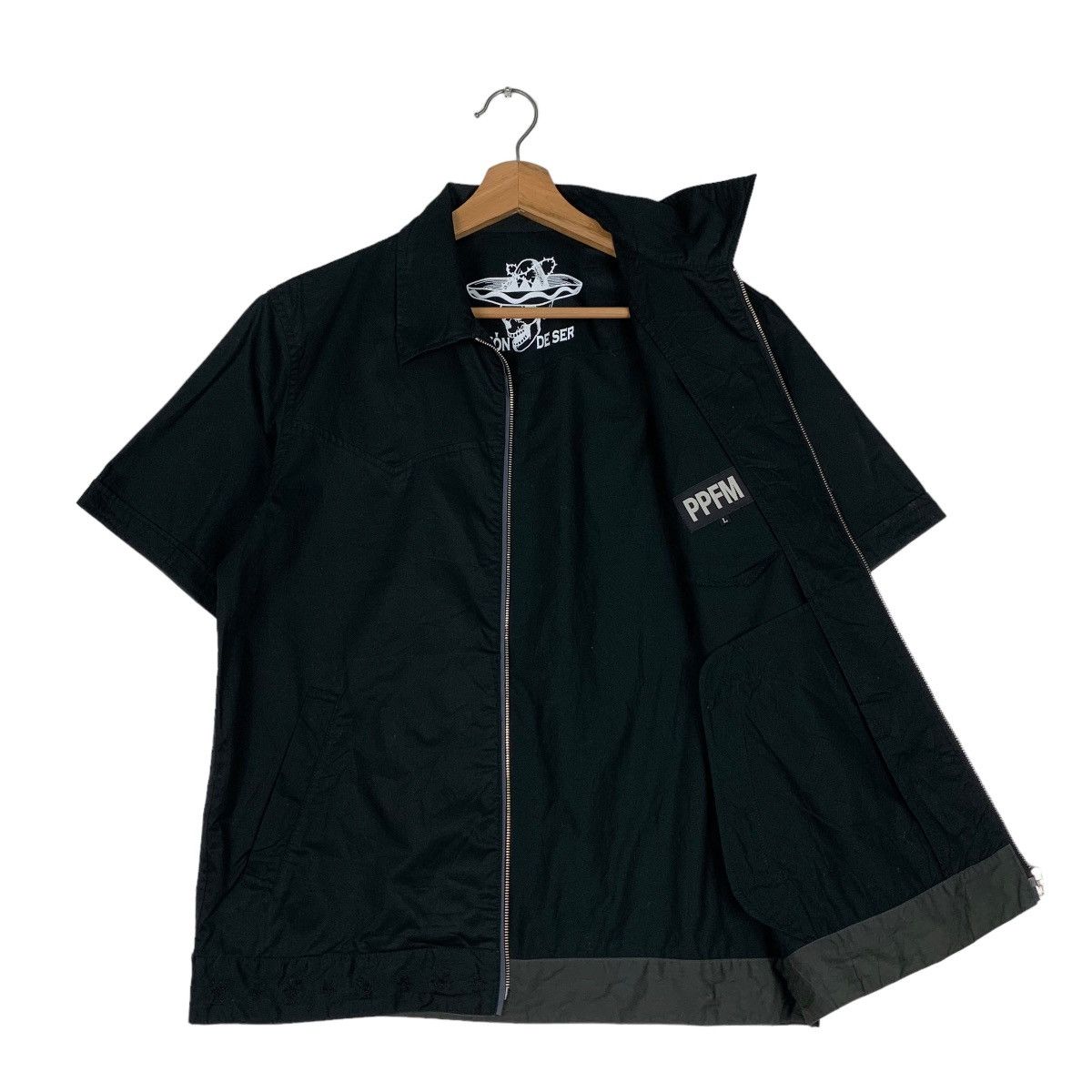 PPFM PPFM Short Sleeve Zipper Jacket #0930-C41 Size US L / EU 52-54 / 3 - 7 Thumbnail