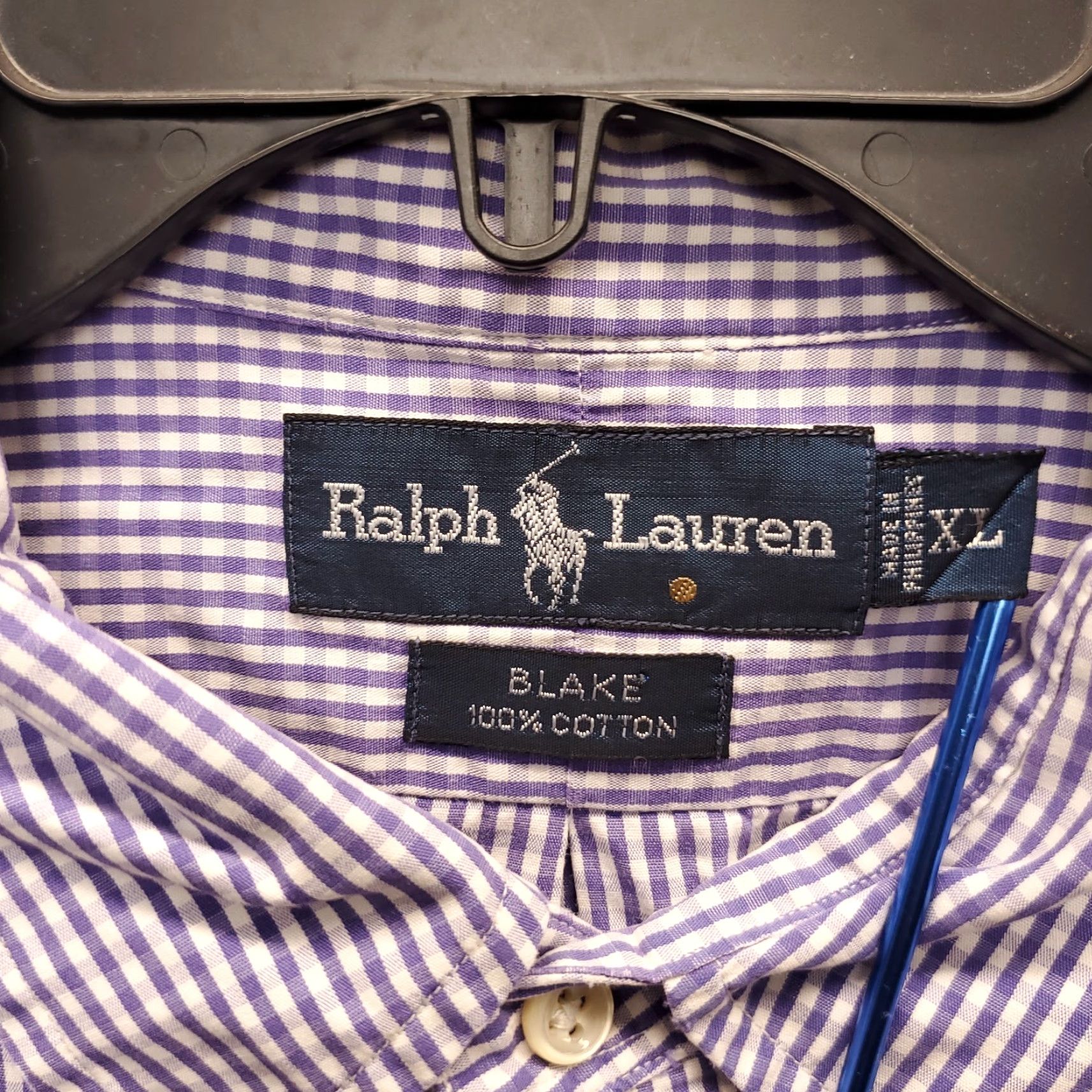 Ralph Lauren Ralph Lauren Blake Shirt Mens XL Multi Gingham Long Sleeve Pony Logo Button Down Size US XL / EU 56 / 4 - 6 Thumbnail
