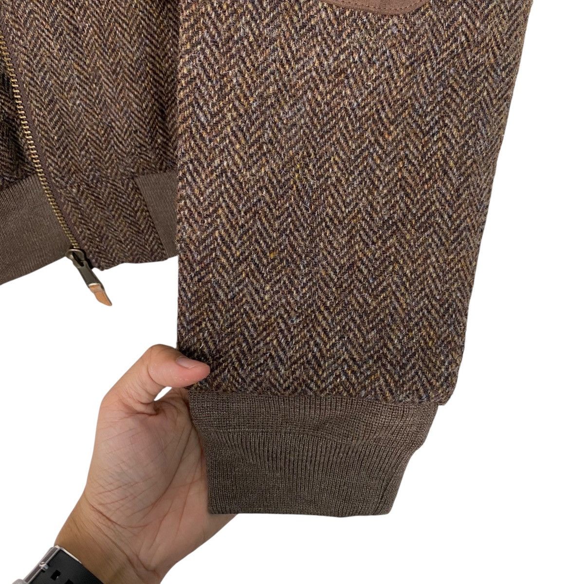 Harris Tweed Harris Tweed X community co bomber jacket Size US L / EU 52-54 / 3 - 13 Thumbnail