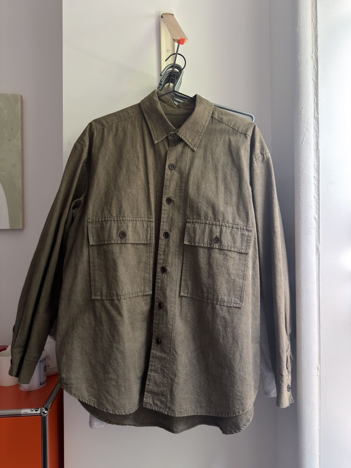 Taiga Takahashi Taiga Takahashi LOT.108 50S ITALIAN COLLAR SHIRT 