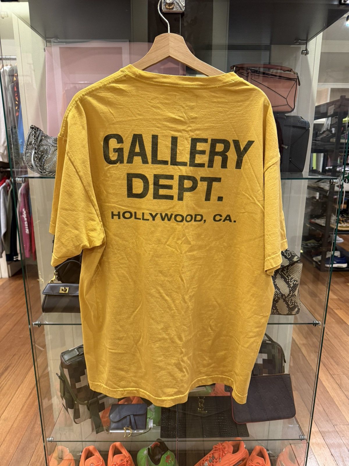 Gallery Dept. Gallery Dept Souvenir Tee - Yellow Size US L / EU 52-54 / 3 - 2 Thumbnail