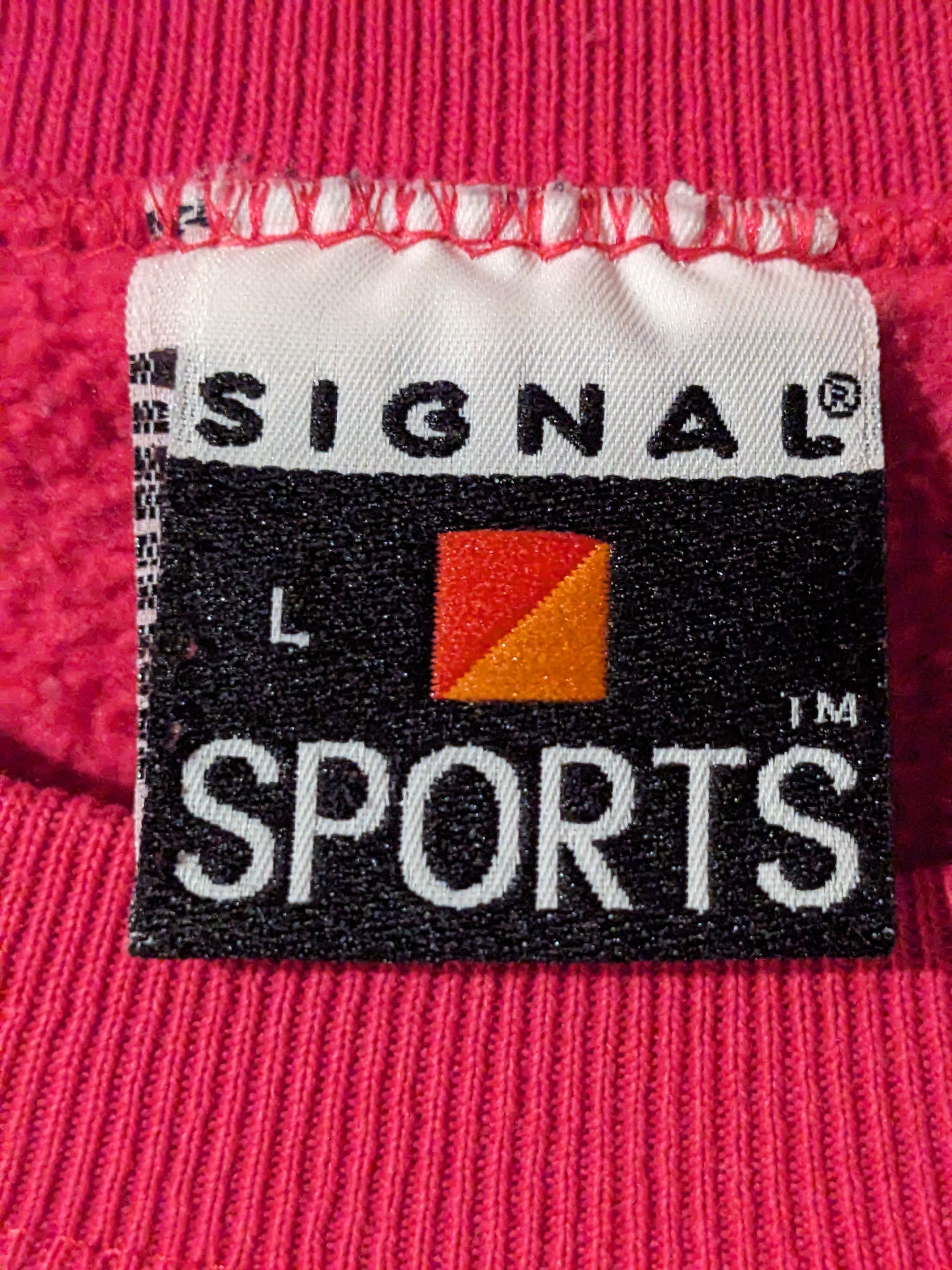 Cartoon Network × Vintage Vintage 1995 Sylvester Looney Tunes Pink Large Sweatshirt Size US L / EU 52-54 / 3 - 3 Thumbnail