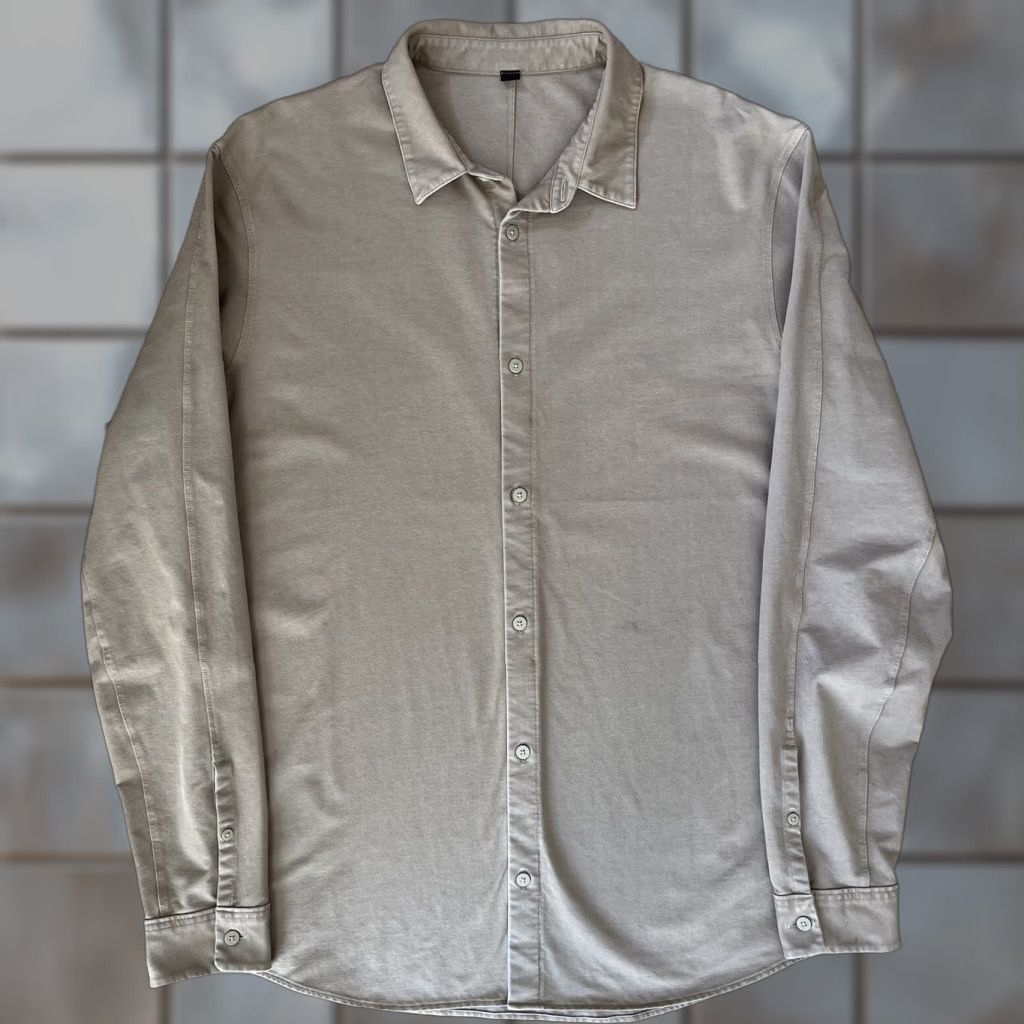 Lululemon Lululemon Button Down Shirt XL Brown Lightweight Cotton Workwear Mens Regular Long Sleeve Button-Up Tie-Dye? (Note: No new info; reorder for clarity) Size US XL / EU 56 / 4 - 1 Thumbnail