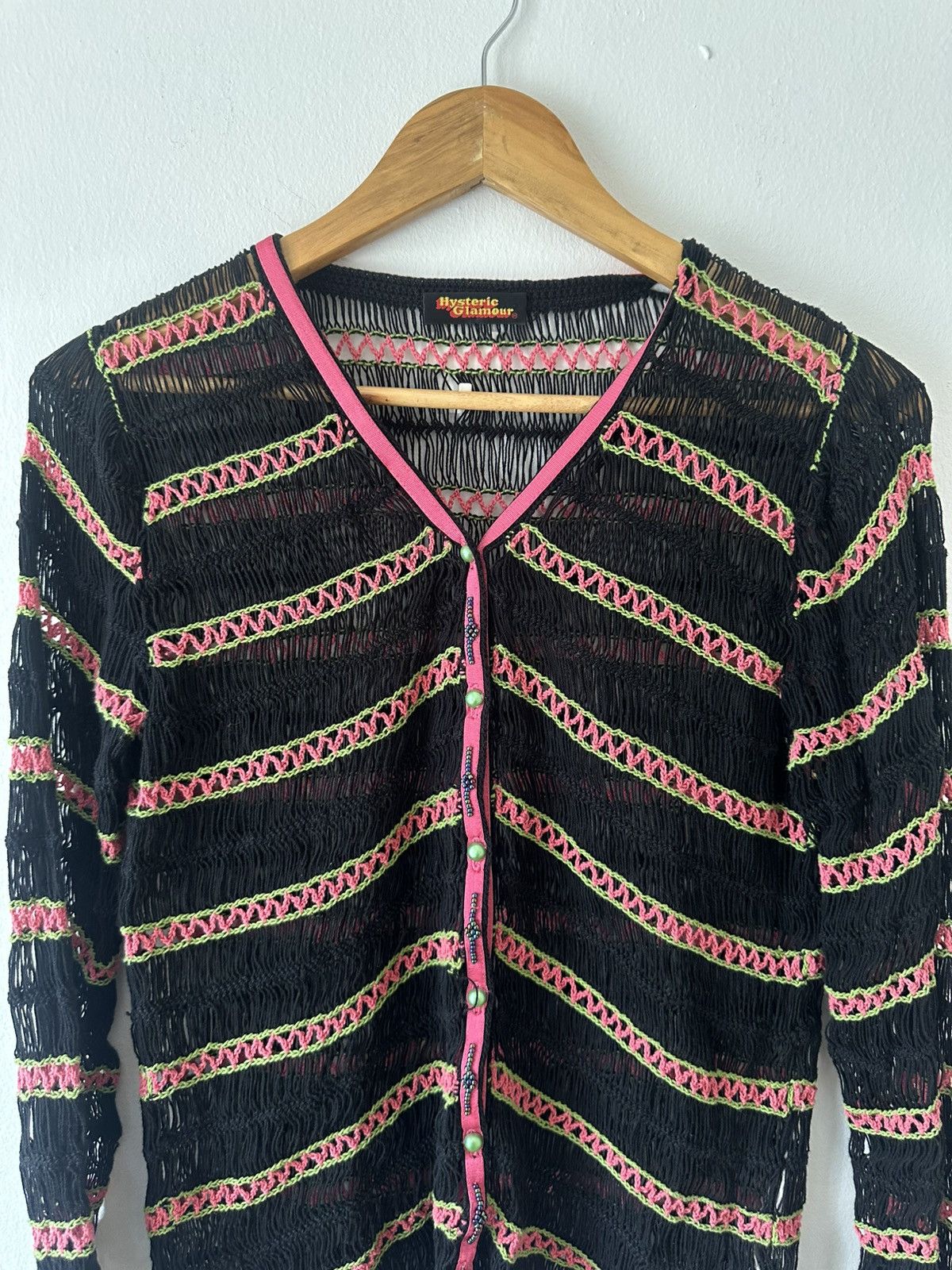 Hysteric Glamour Hysteric Glamour Knitwear Net Cardigan Size M / US 6-8 / IT 42-44 - 3 Thumbnail