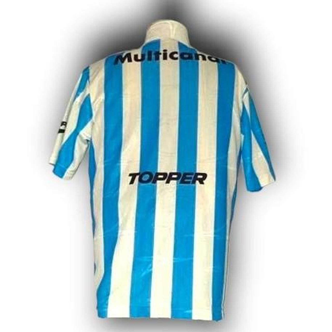 Other Racing Club Argentine 1995 1996 Home Topper Shirt Jersey Size US L / EU 52-54 / 3 - 3 Thumbnail