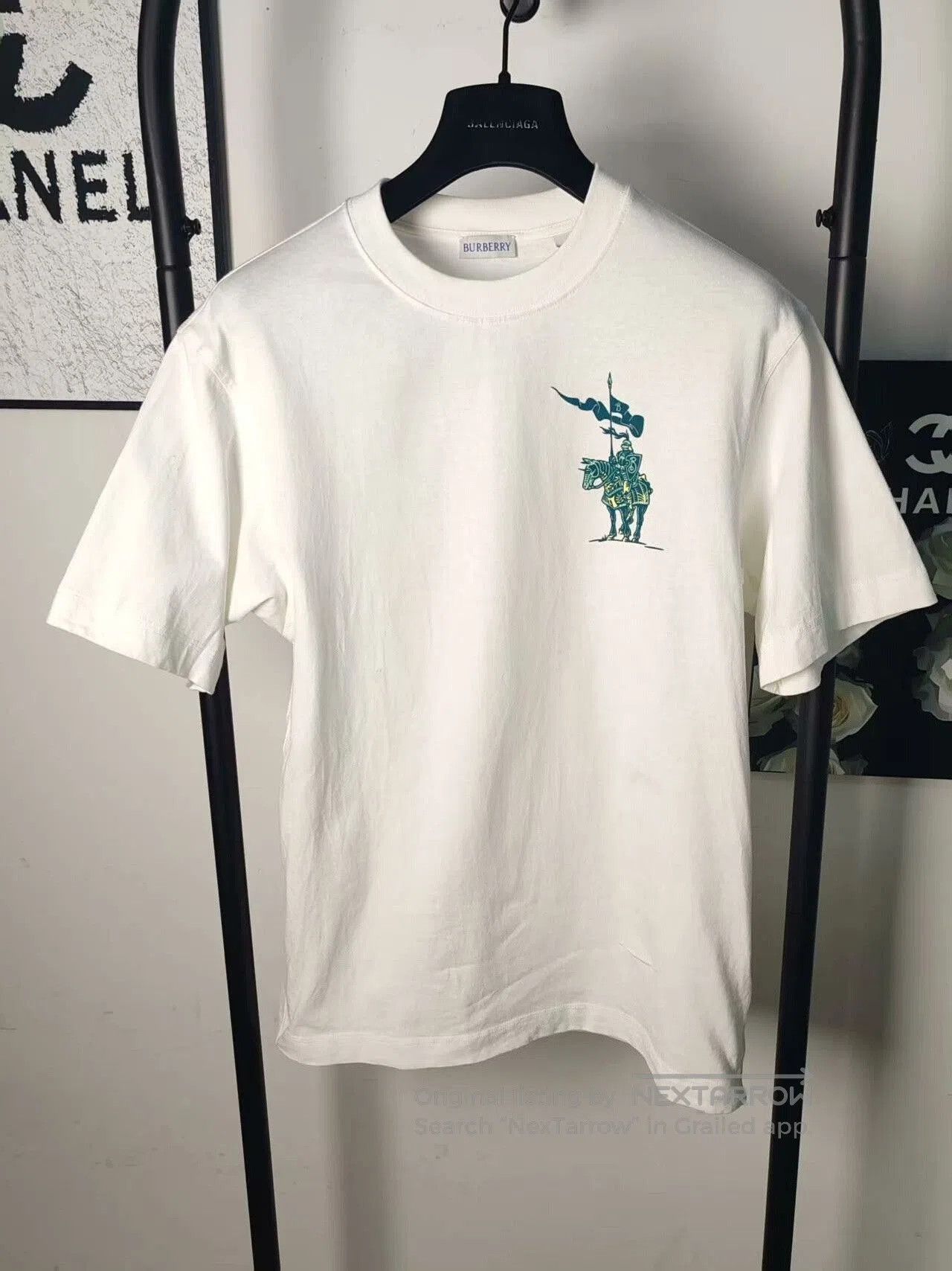 Burberry Burberry Short Sleeve Knight T. Size US M / EU 48-50 / 2 - 1 Thumbnail