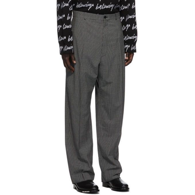 Balenciaga Balenciaga Check Pants Size 44R - 9 Thumbnail