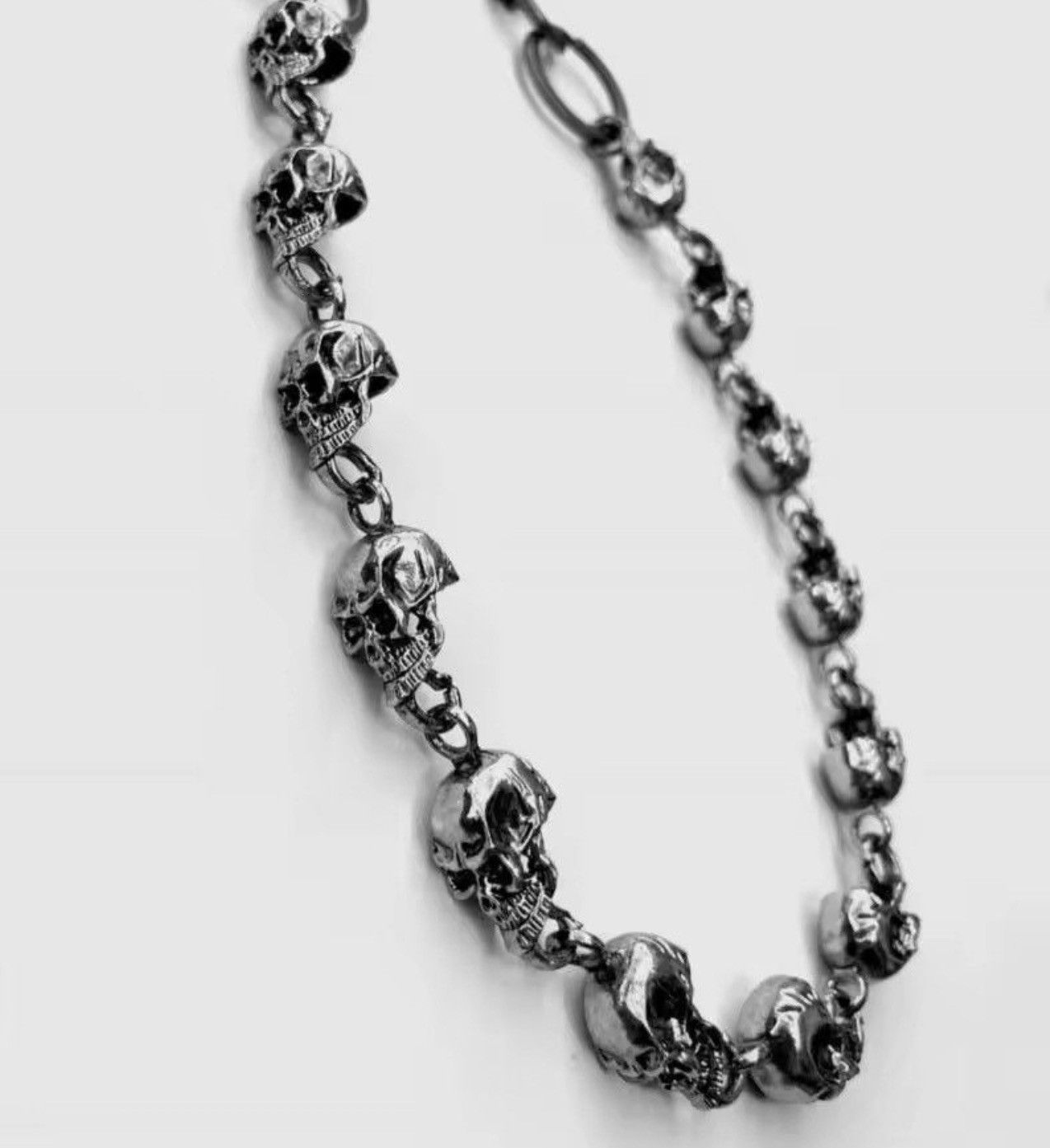 Jewelry Punk Skulls Wallet Chain Size ONE SIZE - 3 Thumbnail