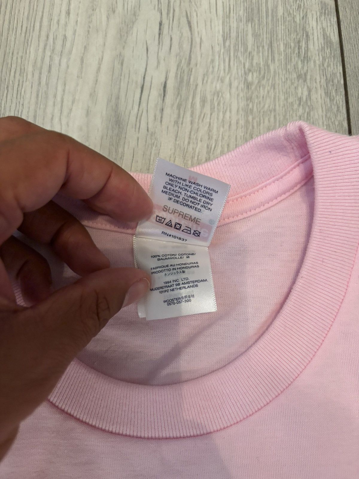 Supreme Supreme SS26 Hard Tee Pink - Size M Size US M / EU 48-50 / 2 - 6 Thumbnail
