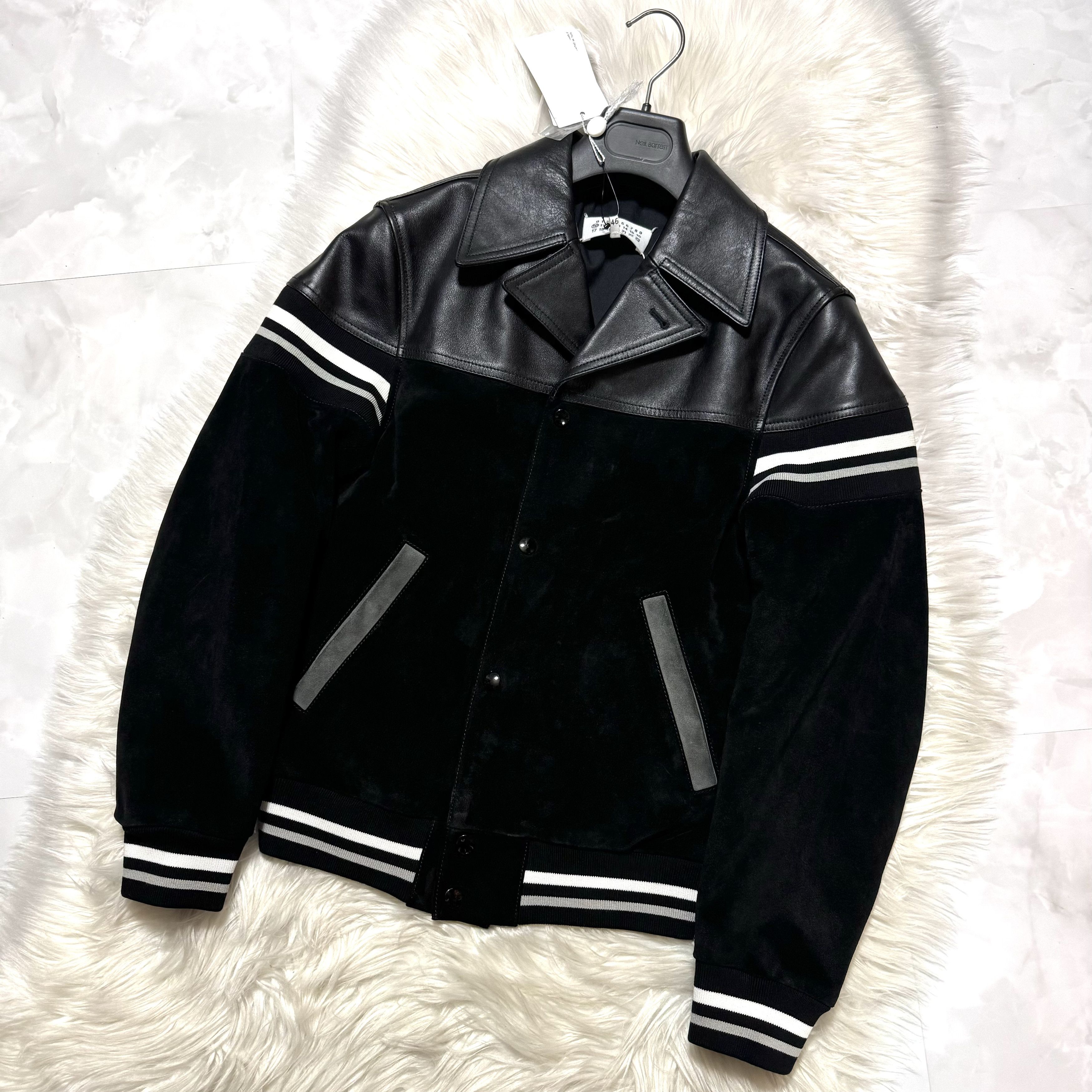 Maison Margiela brand new Maison Margiela No10 suede leather jacket Black Size US S / EU 44-46 / 1 - 11 Thumbnail
