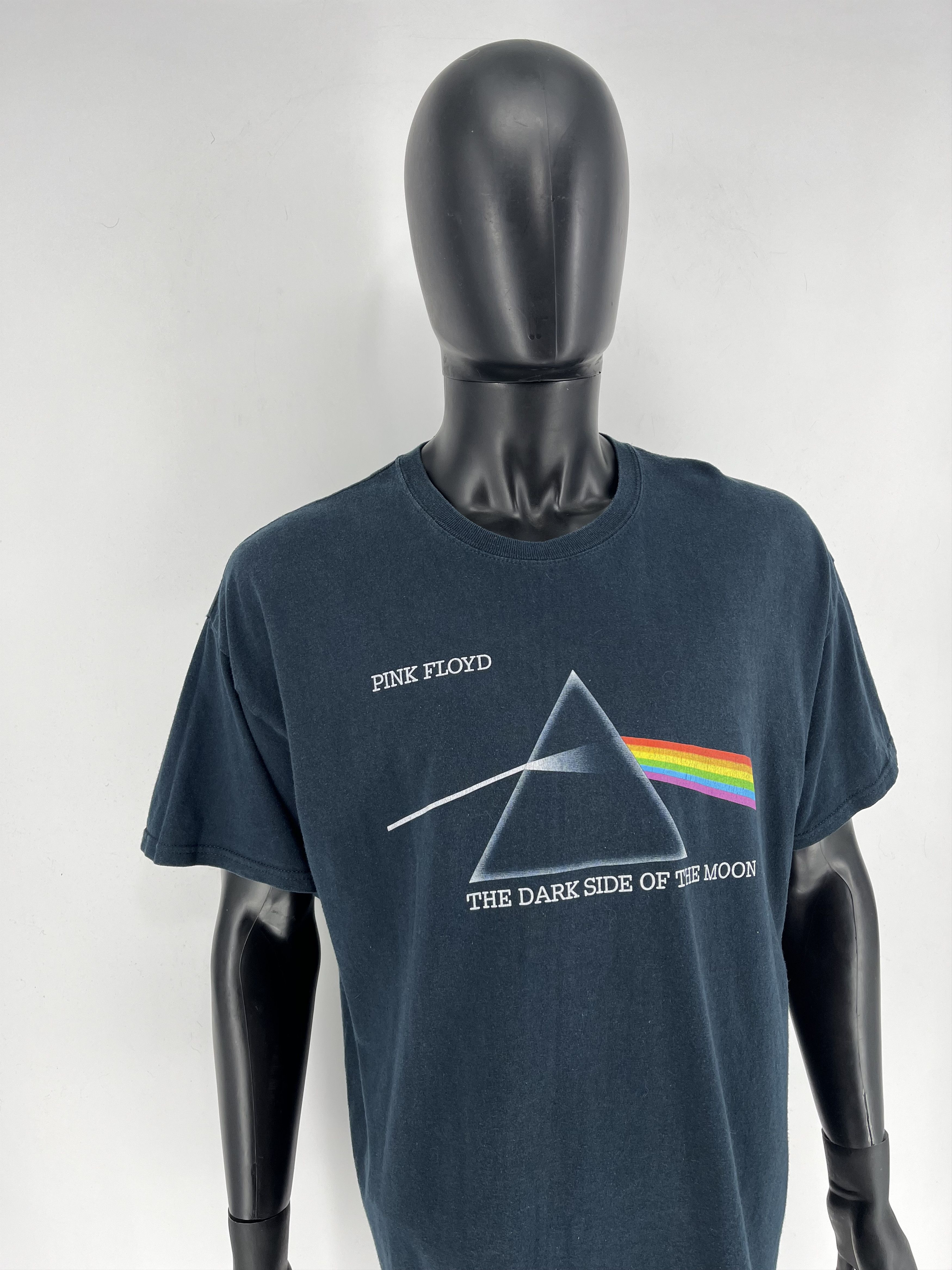 Band Tees × Vintage VINTAGE Y2k Pink Floyd The Dark Side The Moon Size US XL / EU 56 / 4 - 3 Thumbnail