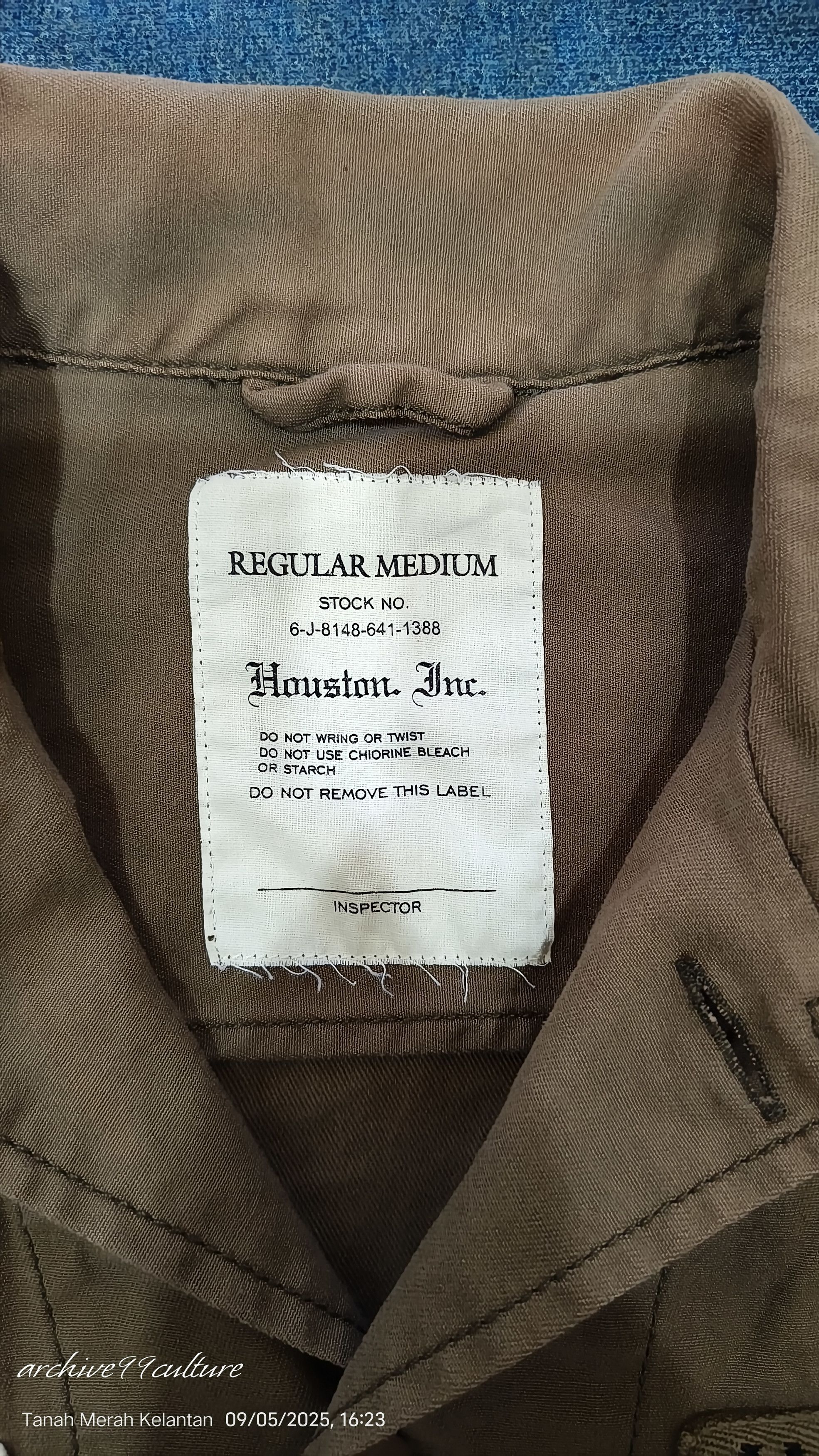 Other Houston inc US Army regular medium patches button shirt Size US S / EU 44-46 / 1 - 7 Thumbnail