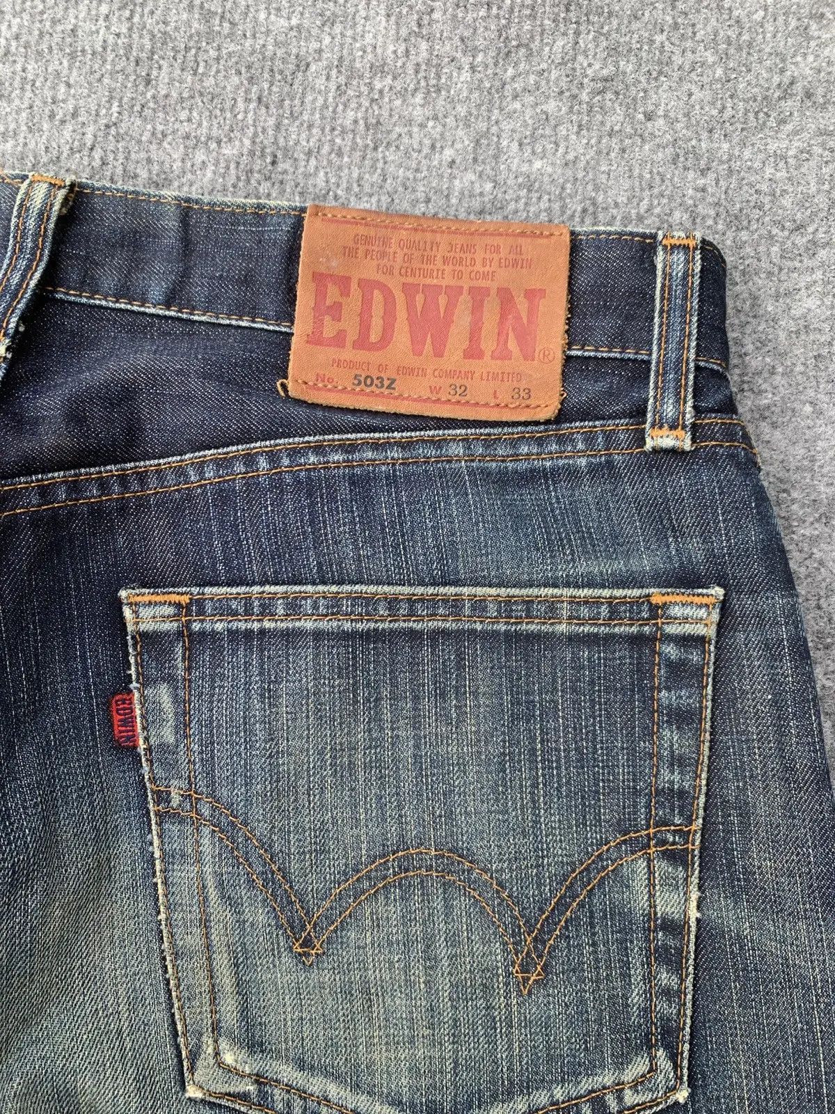 Edwin VINTAGE EDWIN 503z FADED BLUE. Size US 30 / EU 46 - 10 Thumbnail