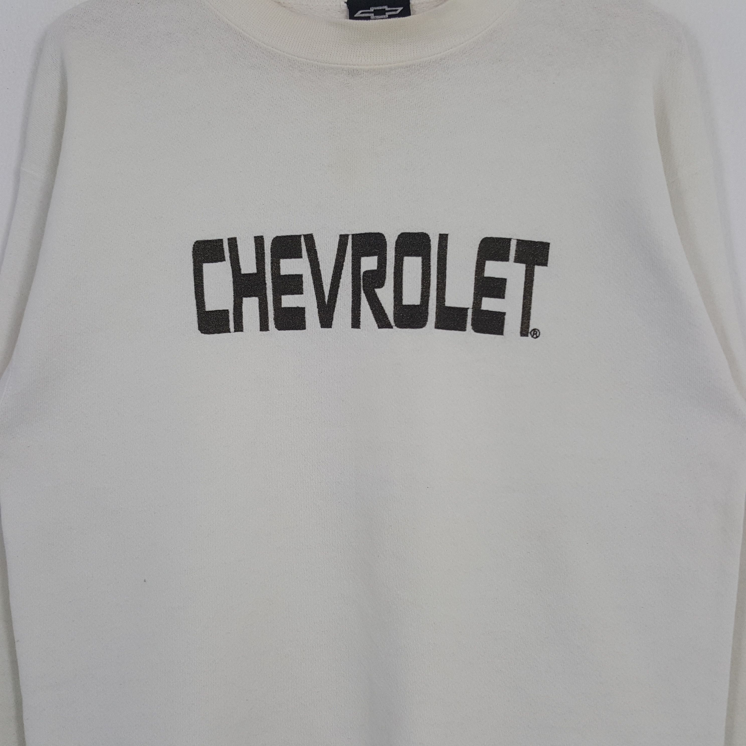 Japanese Brand × Vintage Vintage Chevrolet American Motorsports Racing Sweatshirt Size US M / EU 48-50 / 2 - 2 Thumbnail