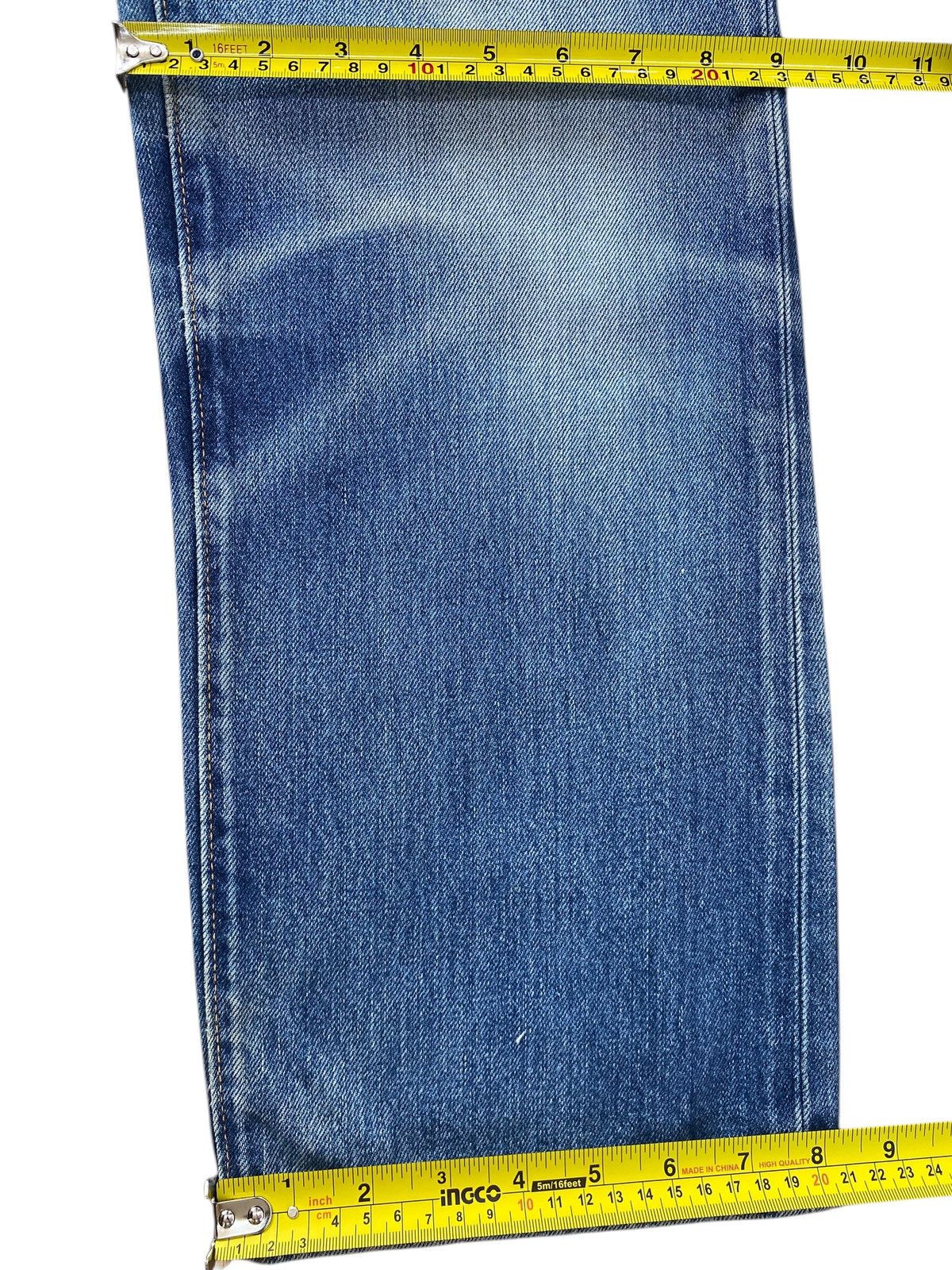 Japanese Brand Japanese Brand Light Wash Whiskered Straight Leg Jeans Size US 30 / EU 46 - 9 Thumbnail