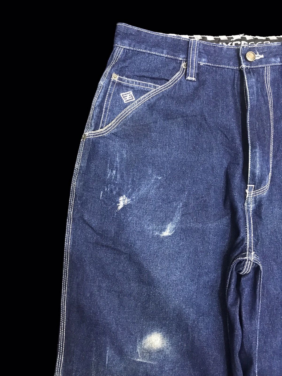 Other 💥BAGGY💥ENYCE96312 Baggy Carpnter Hip Hop Rapper Denim F131 Size US 33 - 4 Thumbnail