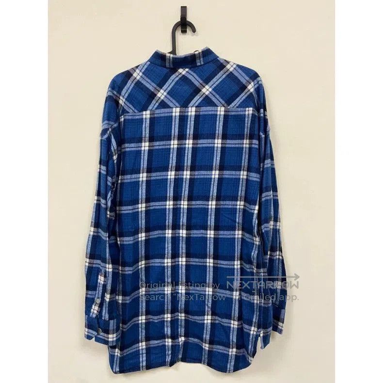 Fear of God Fear of God Blue Plaid Shirt M. Size US M / EU 48-50 / 2 - 2 Thumbnail