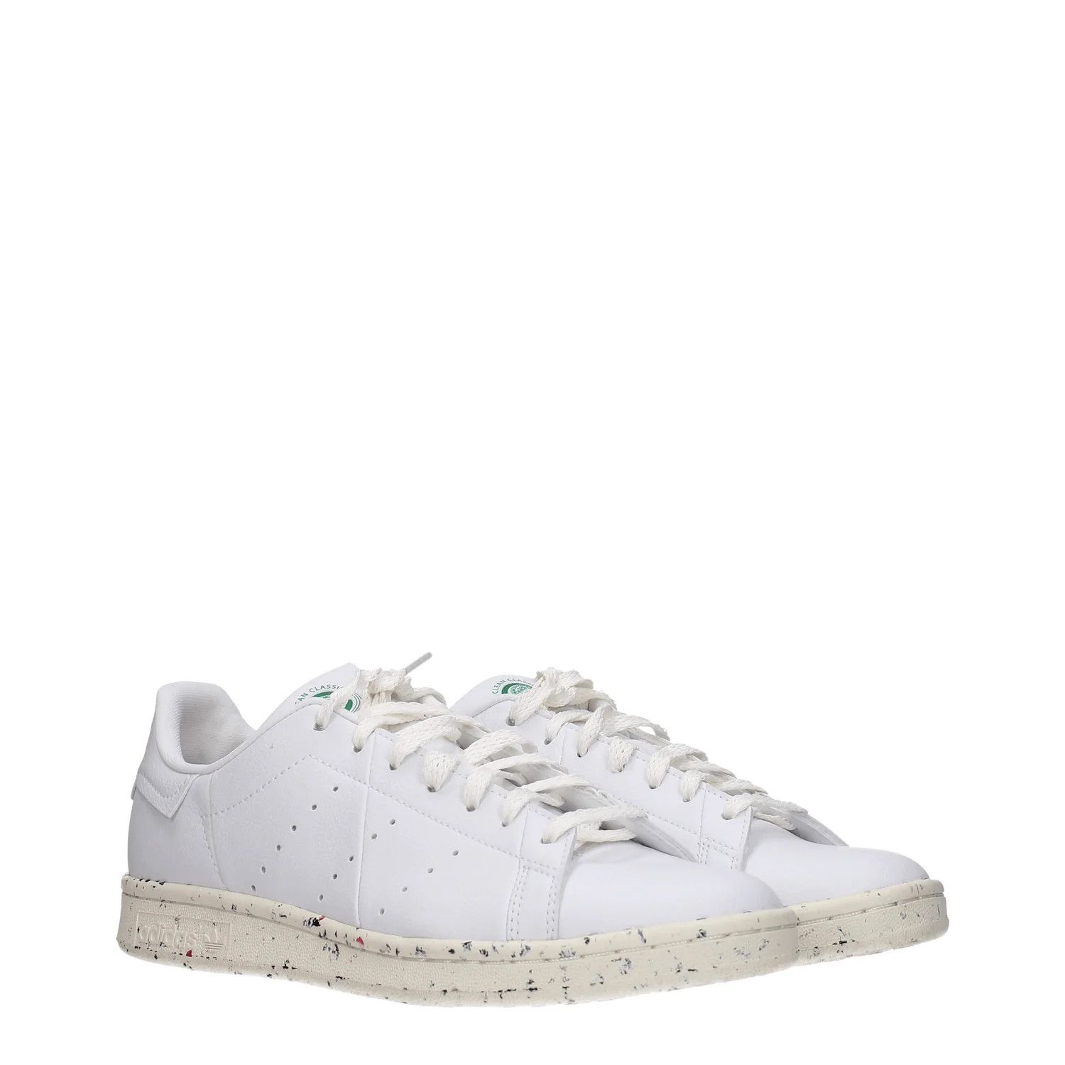 Adidas ob1o1e0625 Polyester Low-Top Sneakers in White Size US 7.5 / EU 40-41 - 2 Thumbnail