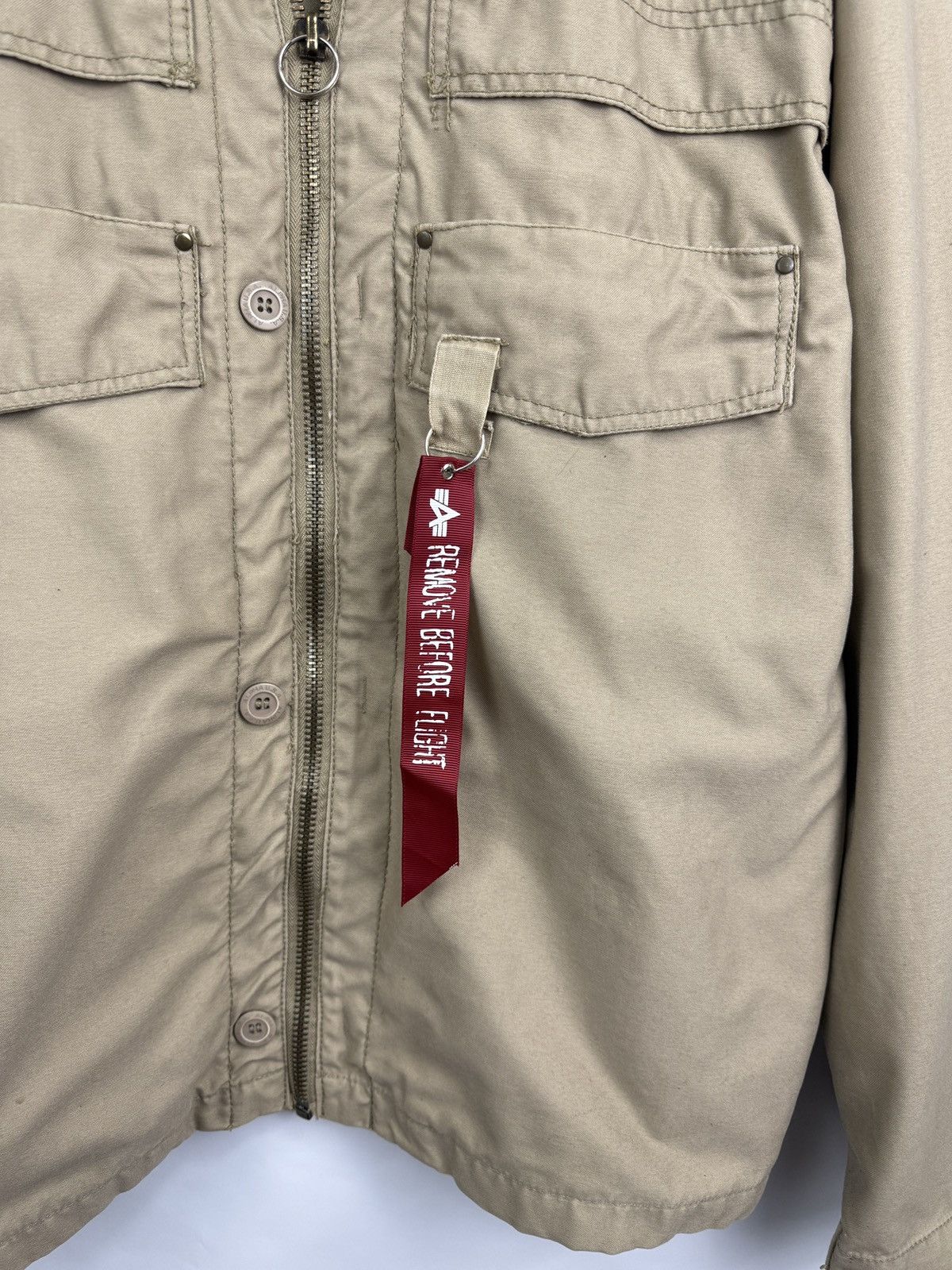 Alpha Industries 🇺🇸 Vintage 90s Alpha Industries Military USA Army Rare Size US L / EU 52-54 / 3 - 4 Thumbnail