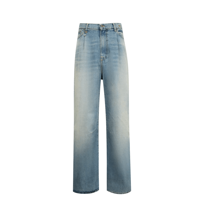 R13 o1h1sh11225 Wayne Articulated Knee Jean in Blue Size US 36 / EU 52 - 1 Thumbnail