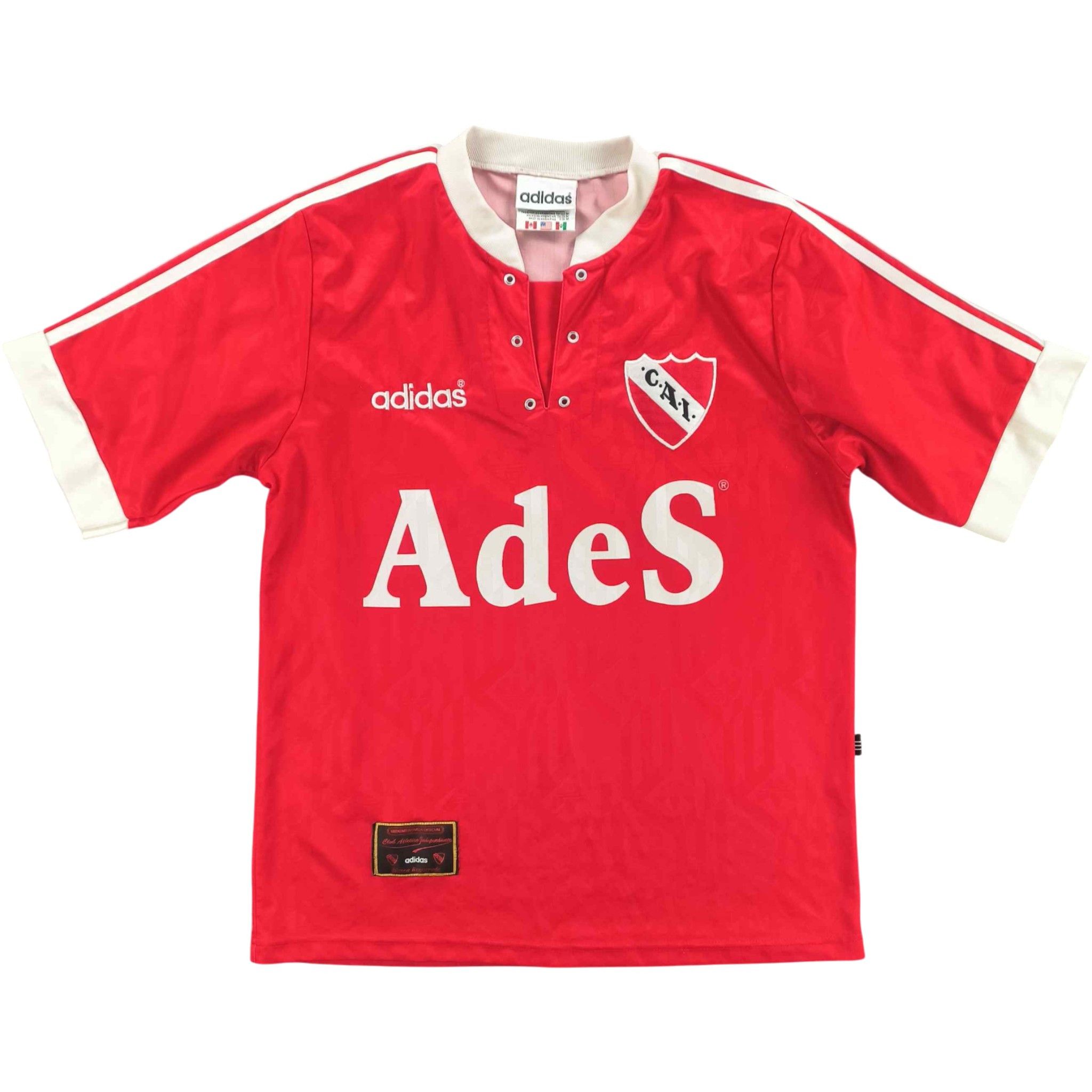 Independiente 1995-97 Adidas home football jersey size M