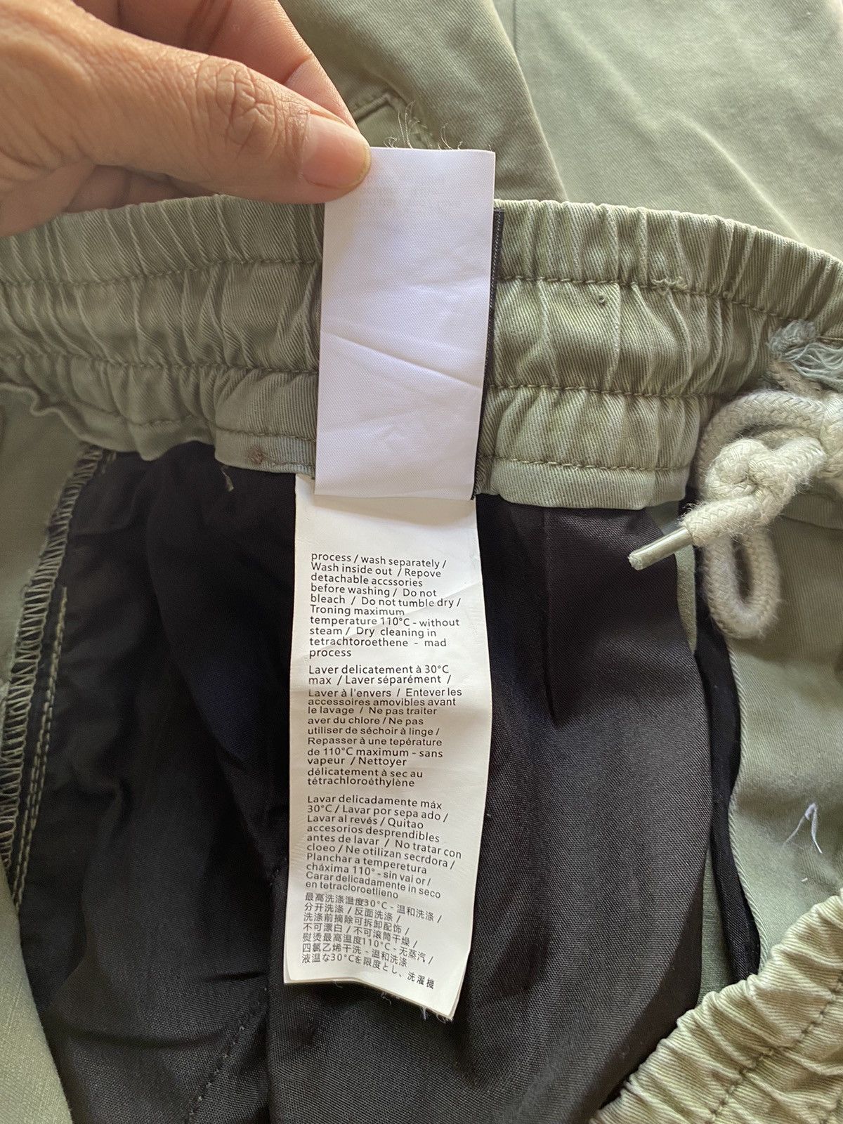 C.P. Company C.P. COMPANY Olive Green Utility Cargo Pants Size US 34 / EU 50 - 10 Thumbnail