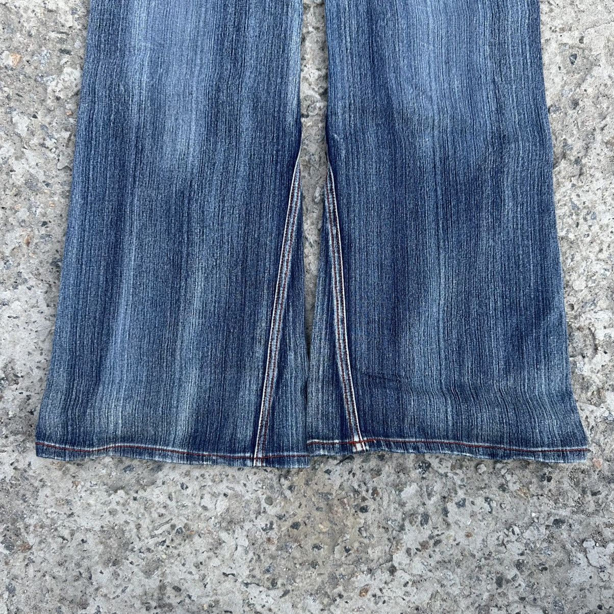 Hypebeast VTG Japanese Style Flare Jeans Size L Y2K 00s USA Size 27" / US 4 / IT 40 - 10 Thumbnail