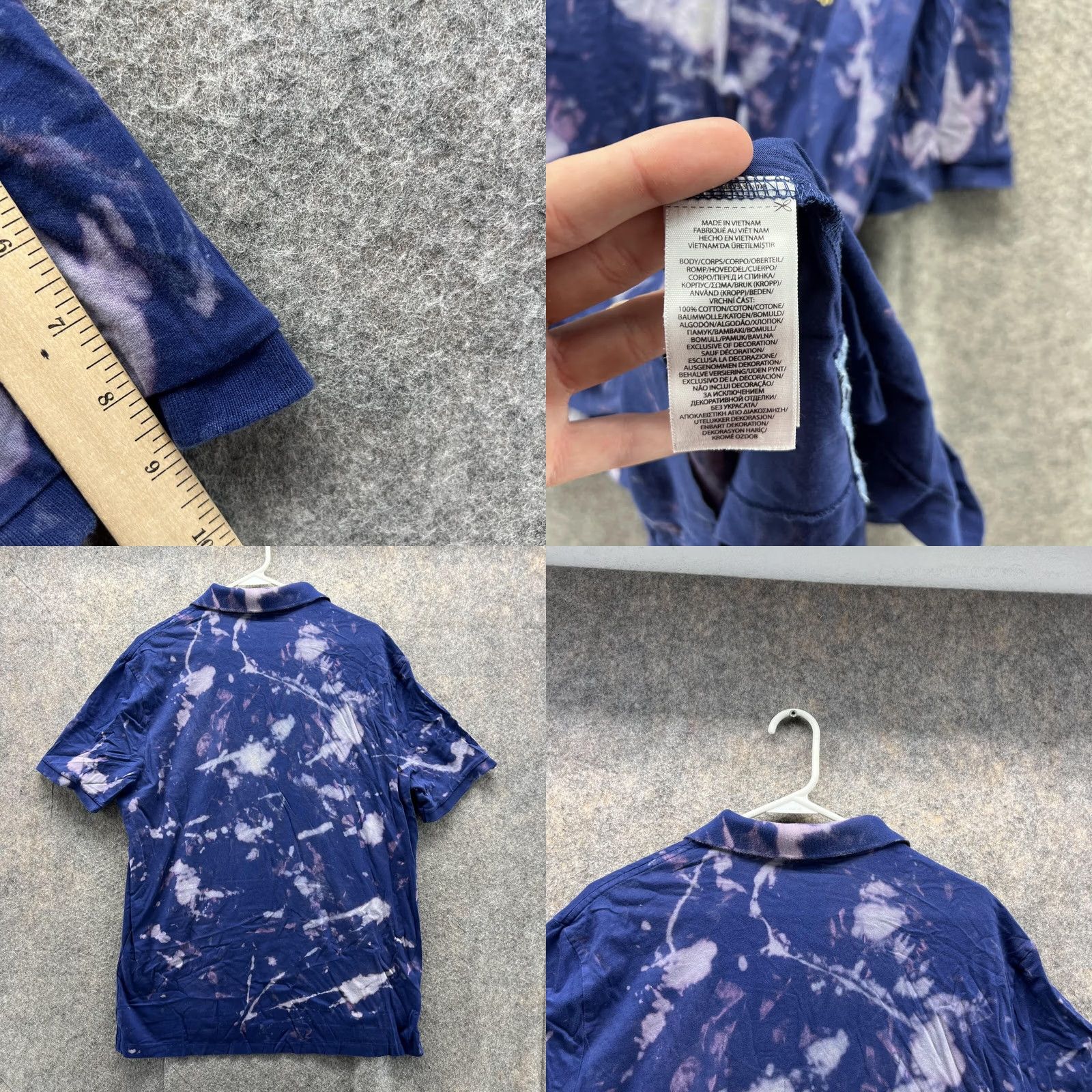 Polo Ralph Lauren Ralph Lauren Polo Shirt Men Large Purple Classic Size US L / EU 52-54 / 3 - 8 Thumbnail