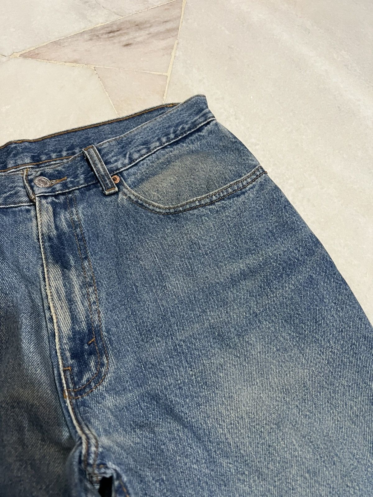 Levi's 90’s Levis 550 Faded Mud Wash Jean Size US 32 / EU 48 - 9 Thumbnail