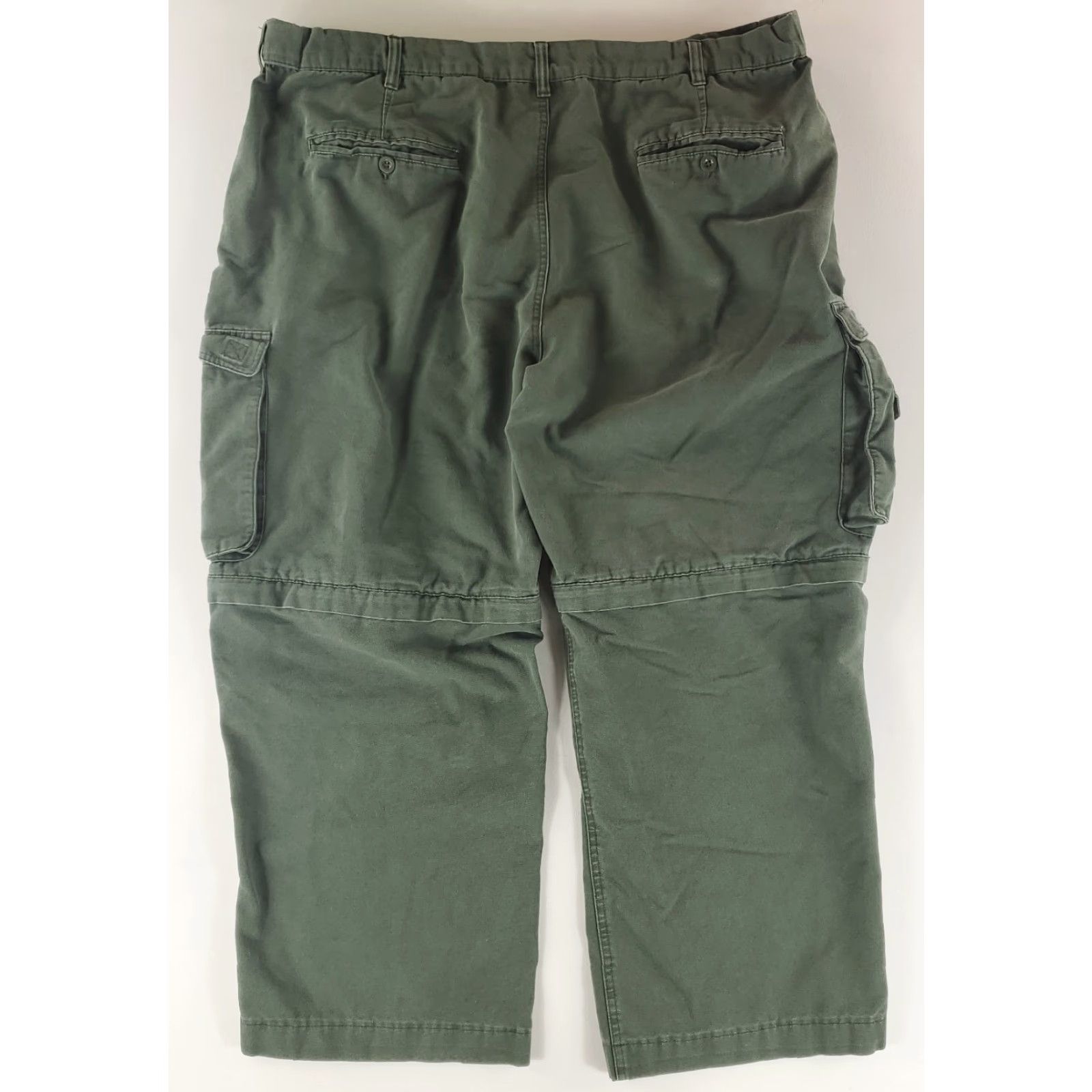 Vintage VINTAGE Boy Scouts America BSA Switchback Cargo Pants Mens Relaxed 44 Inseam 28 Green Cargo 44 Mens Boys? Size US 44 / EU 60 - 2 Thumbnail