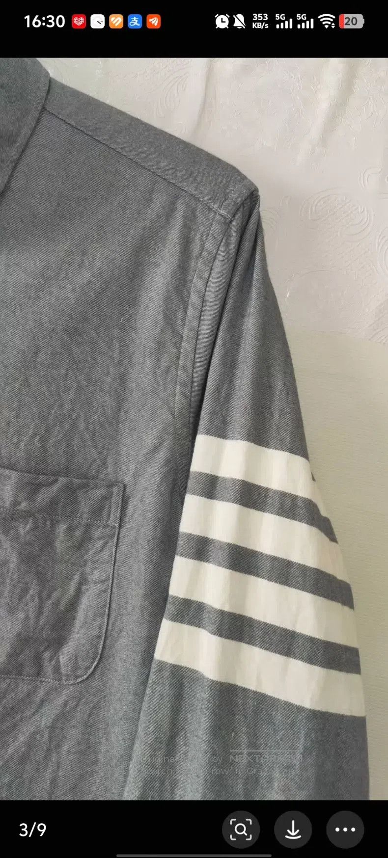 Thom Browne Thom Browne Casual Long Sleeve Shirt Size US M / EU 48-50 / 2 - 4 Thumbnail