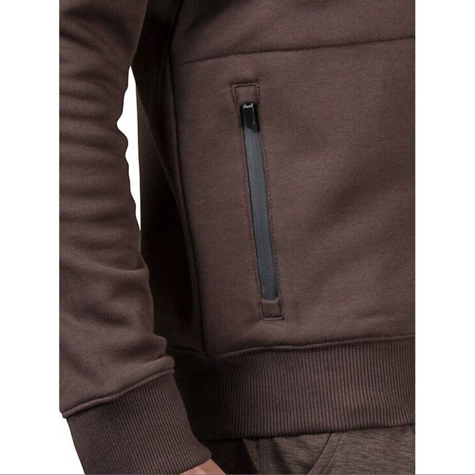 The Unbranded Brand Natori Men's Brown Bagani Classic Lounge Sweatshirt Size XXL Size US XXL / EU 58 / 5 - 3 Thumbnail