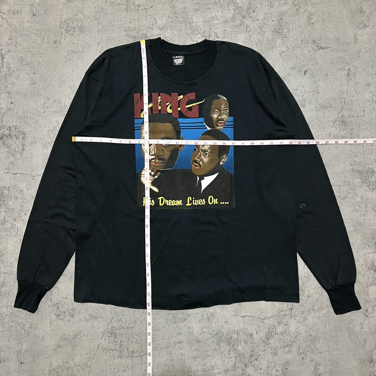Vintage Martin Luther King Jr. Vintage Long Sleeves T-Shirt Size US XL / EU 56 / 4 - 6 Thumbnail