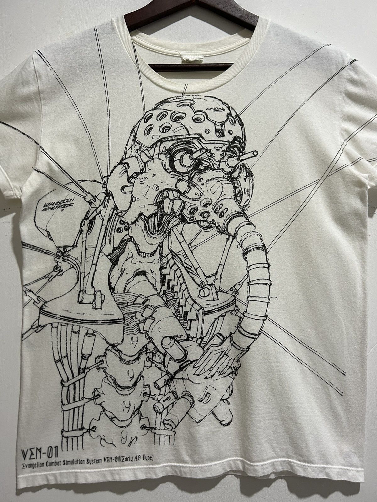 Anime Evangelion VEM-01 AO Early Type Anime Series Tshirt Size US M / EU 48-50 / 2 - 1 Thumbnail