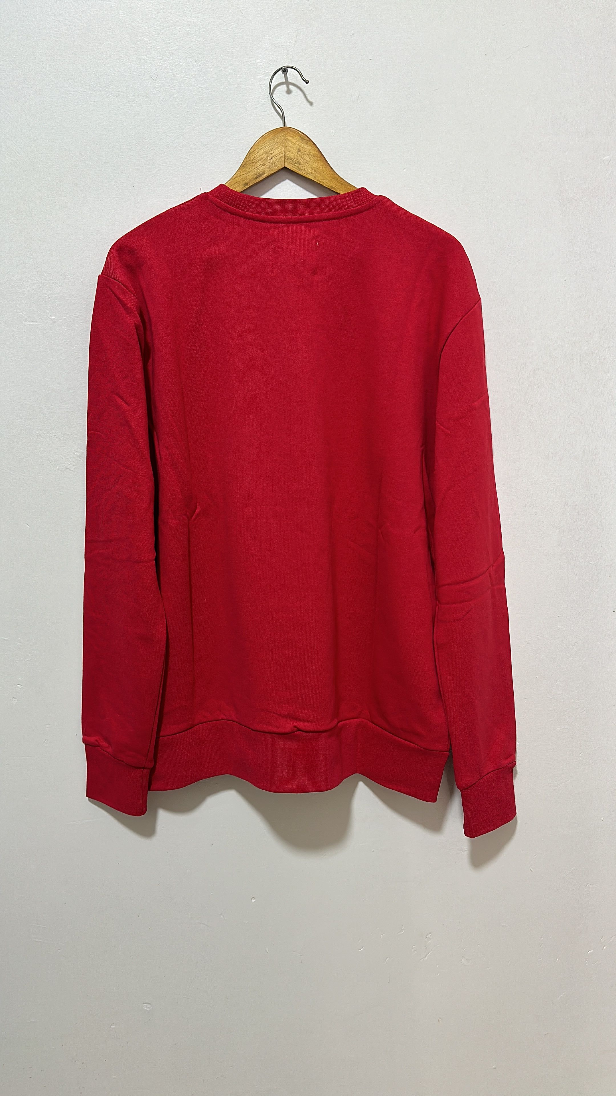 Vivienne Westwood Vivienne Westwood Orb Logo Sweatshirt Red Size Medium Size US M / EU 48-50 / 2 - 2 Thumbnail