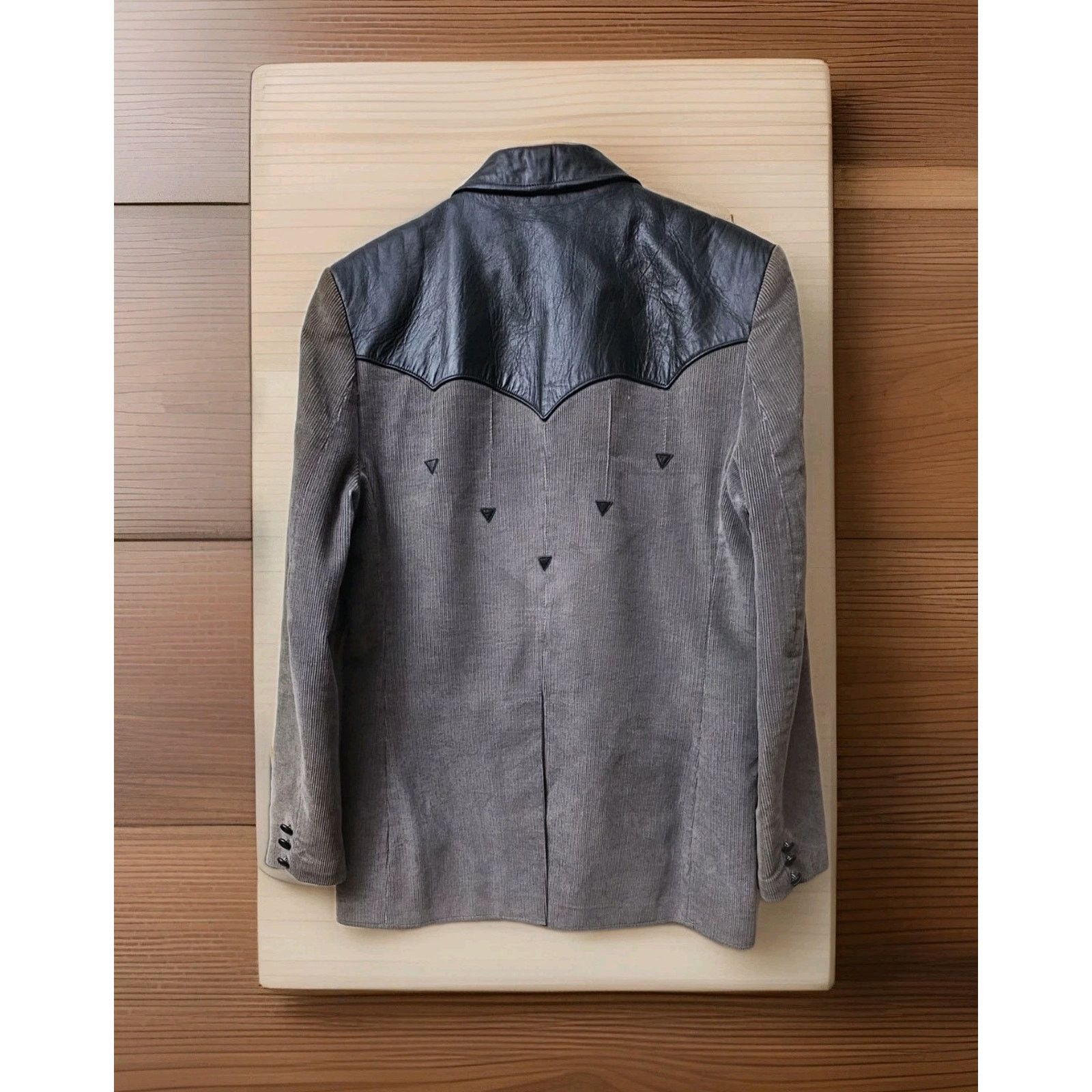 Other Vintage USA Pioneer Wear Corduroy & Leather Western 42L Size US XS / EU 42 / 0 - 3 Thumbnail