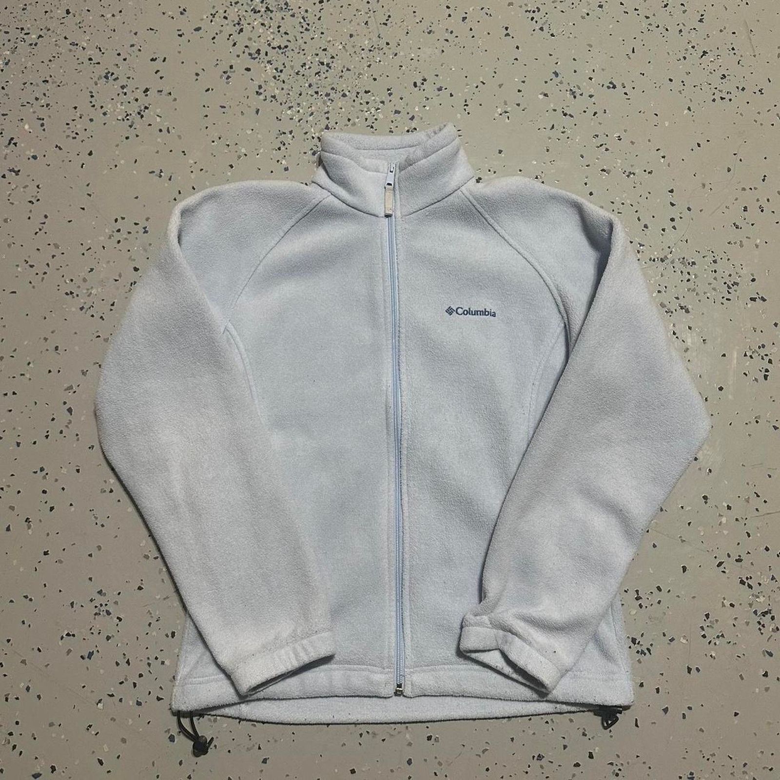 Columbia Women’s Columbia Baby Blue Fleece Zip Up Jacket Size M / US 6-8 / IT 42-44 - 1 Thumbnail