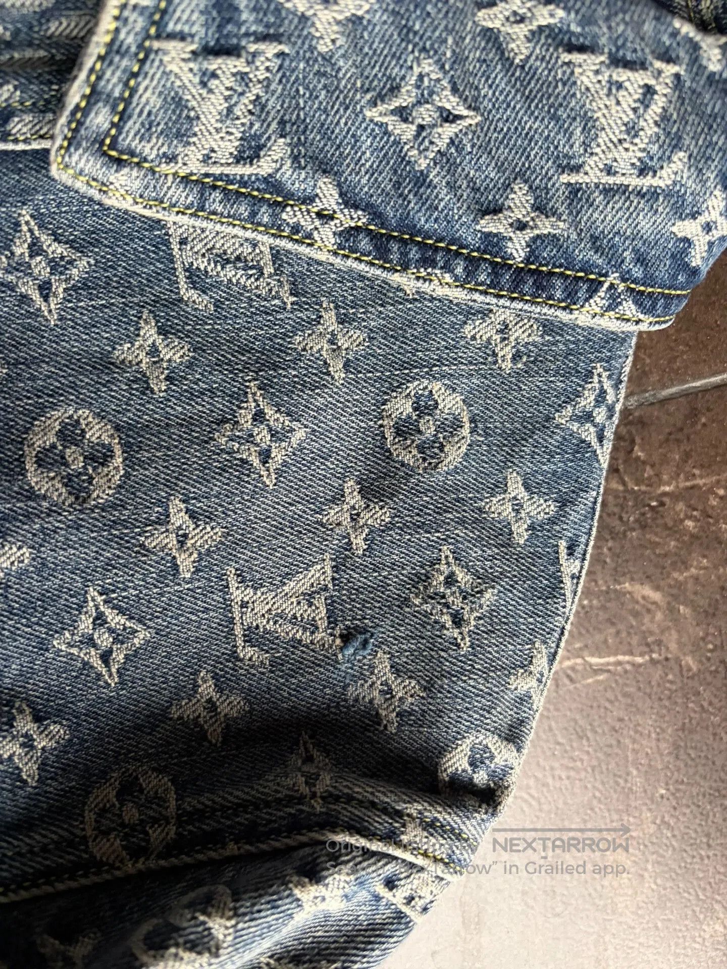 Louis Vuitton Louis Vuitton Nigo Denim Jacket. Size US M / EU 48-50 / 2 - 2 Thumbnail