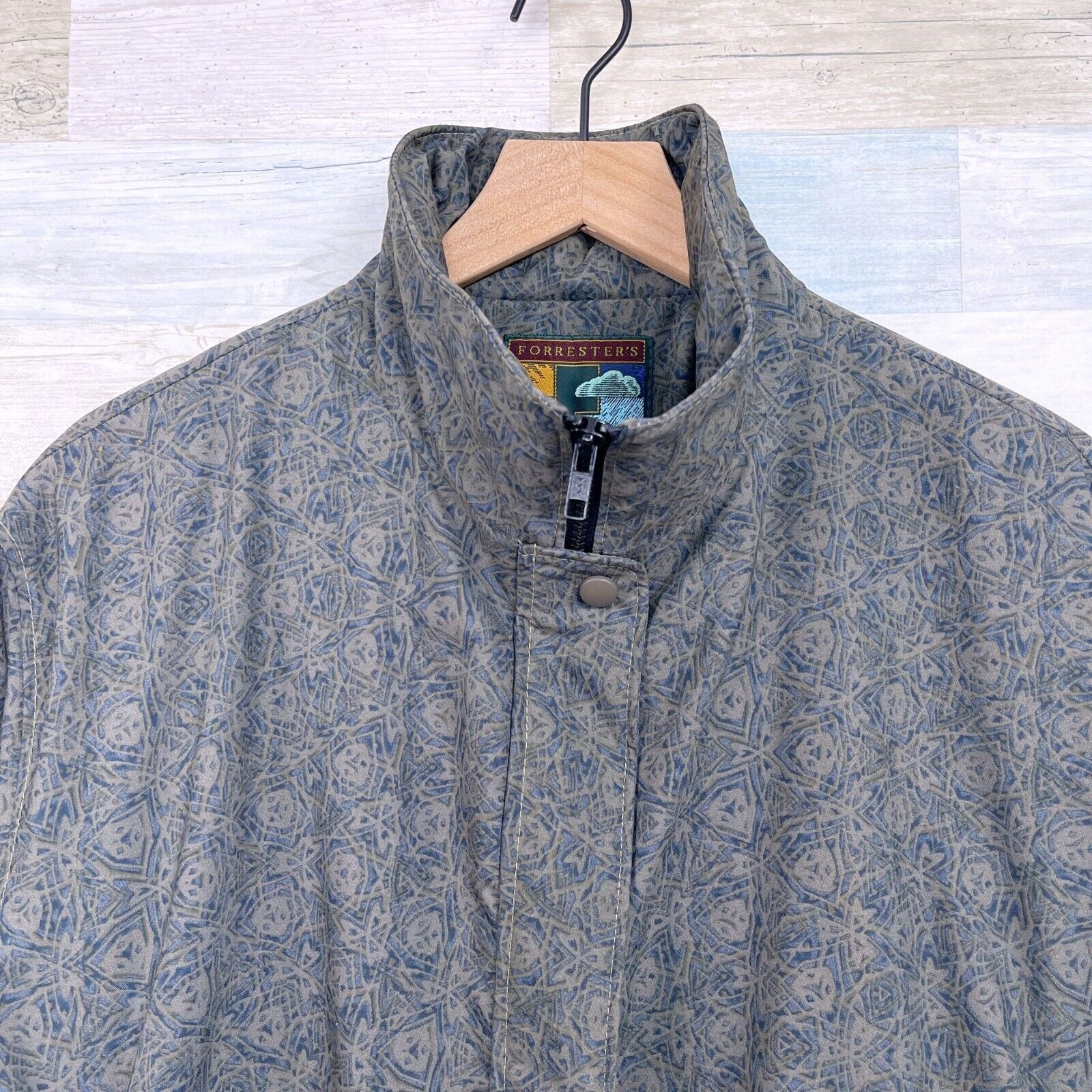Other Forresters Gore-Tex Vintage Rain Jacket Green Retro Womens L Size L / US 10 / IT 46 - 2 Thumbnail
