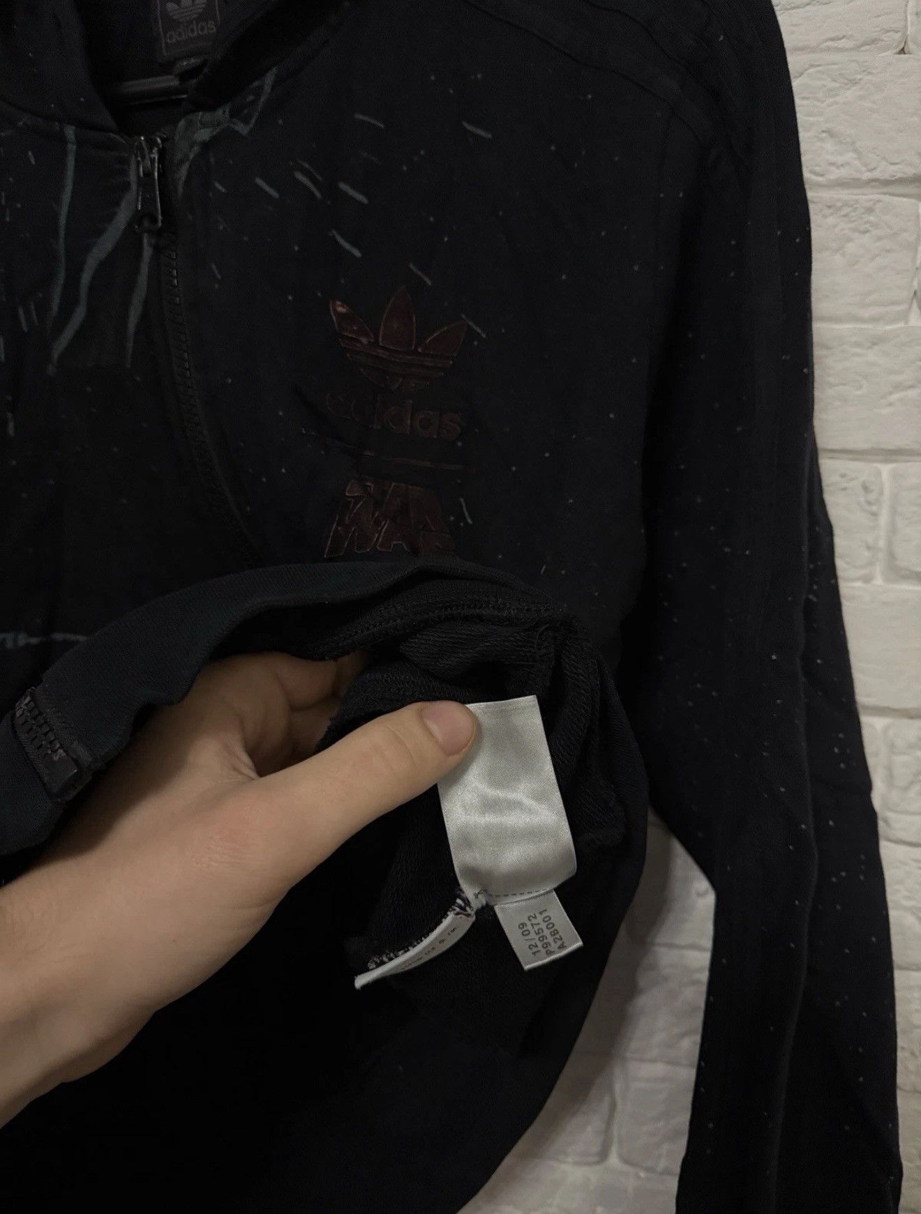 Adidas Rare Vintage Adidas Star Wars All Over Printed Zip Hoodie Size US S / EU 44-46 / 1 - 8 Thumbnail