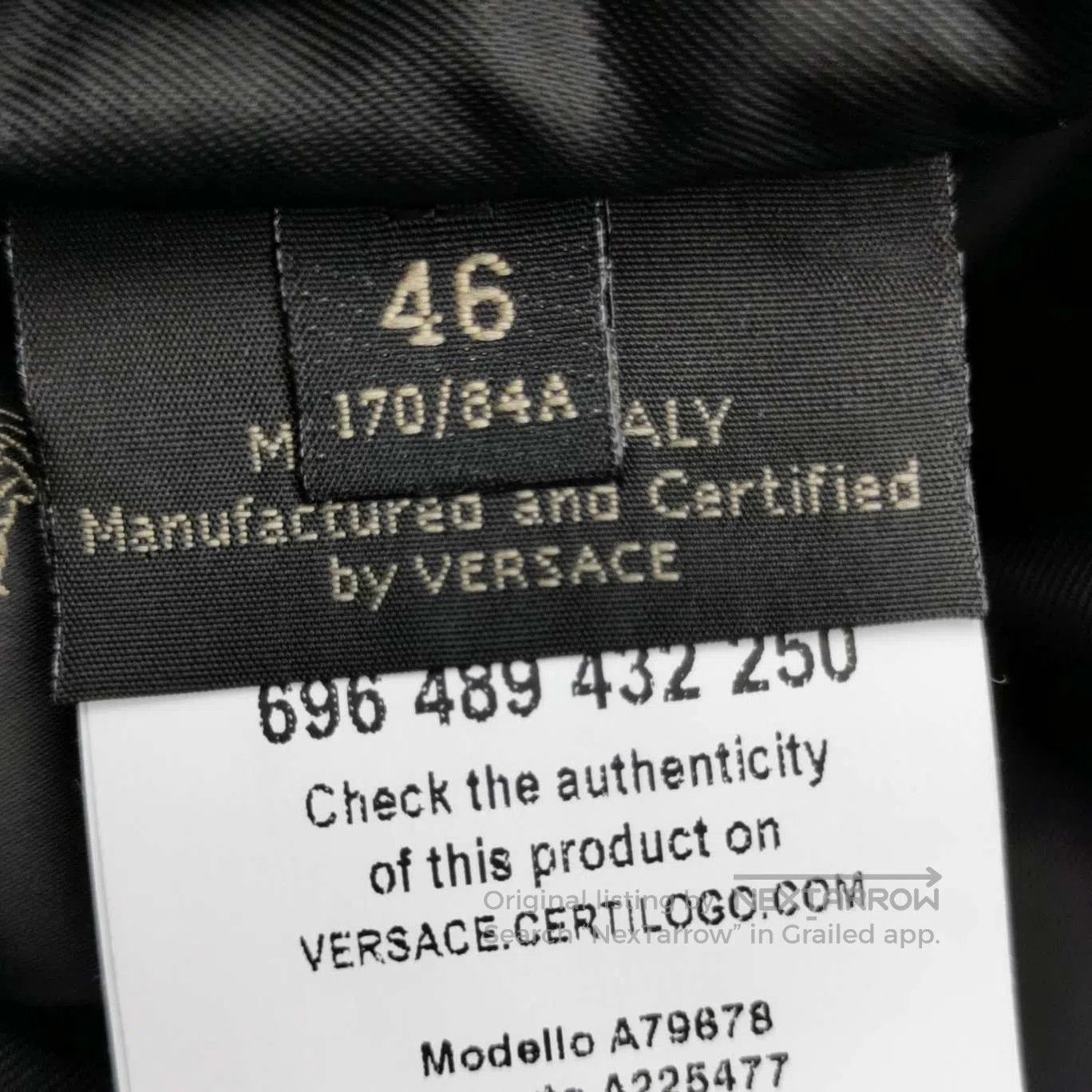 Versace Versace Collage Print Zip-Up Long-Sleeve Jacket. Size US S / EU 44-46 / 1 - 5 Thumbnail