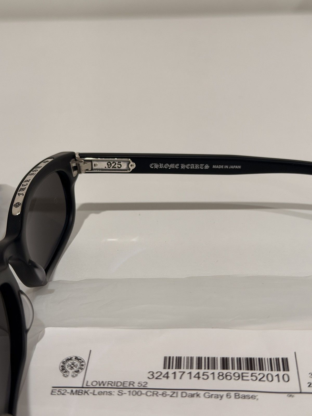 Chrome Hearts Chrome Hearts Lowrider Matte Black 52 Size ONE SIZE - 5 Thumbnail