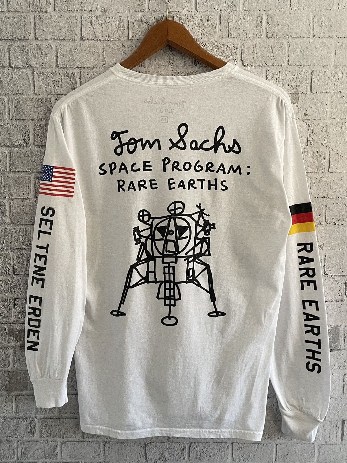 Tom Sachs Tom Sash Space Program Long sleeves Tee Size US M / EU 48-50 / 2 - 2 Thumbnail