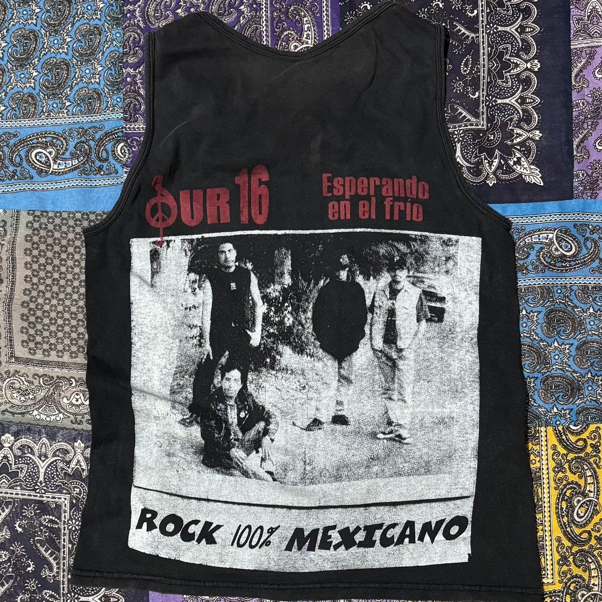 Vintage Sur 16 mexican rocktee Size US M / EU 48-50 / 2 - 2 Thumbnail