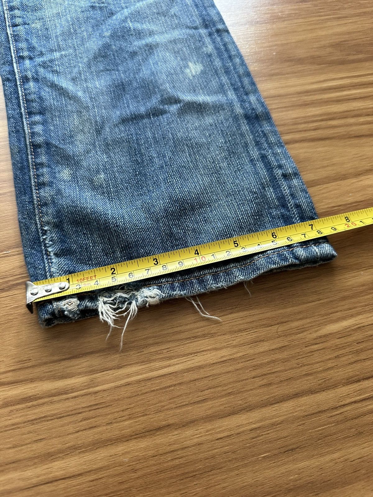 Polo Ralph Lauren Polo Ralph Lauren Slim Distressed Patchwork Jeans Size US 31 - 17 Thumbnail