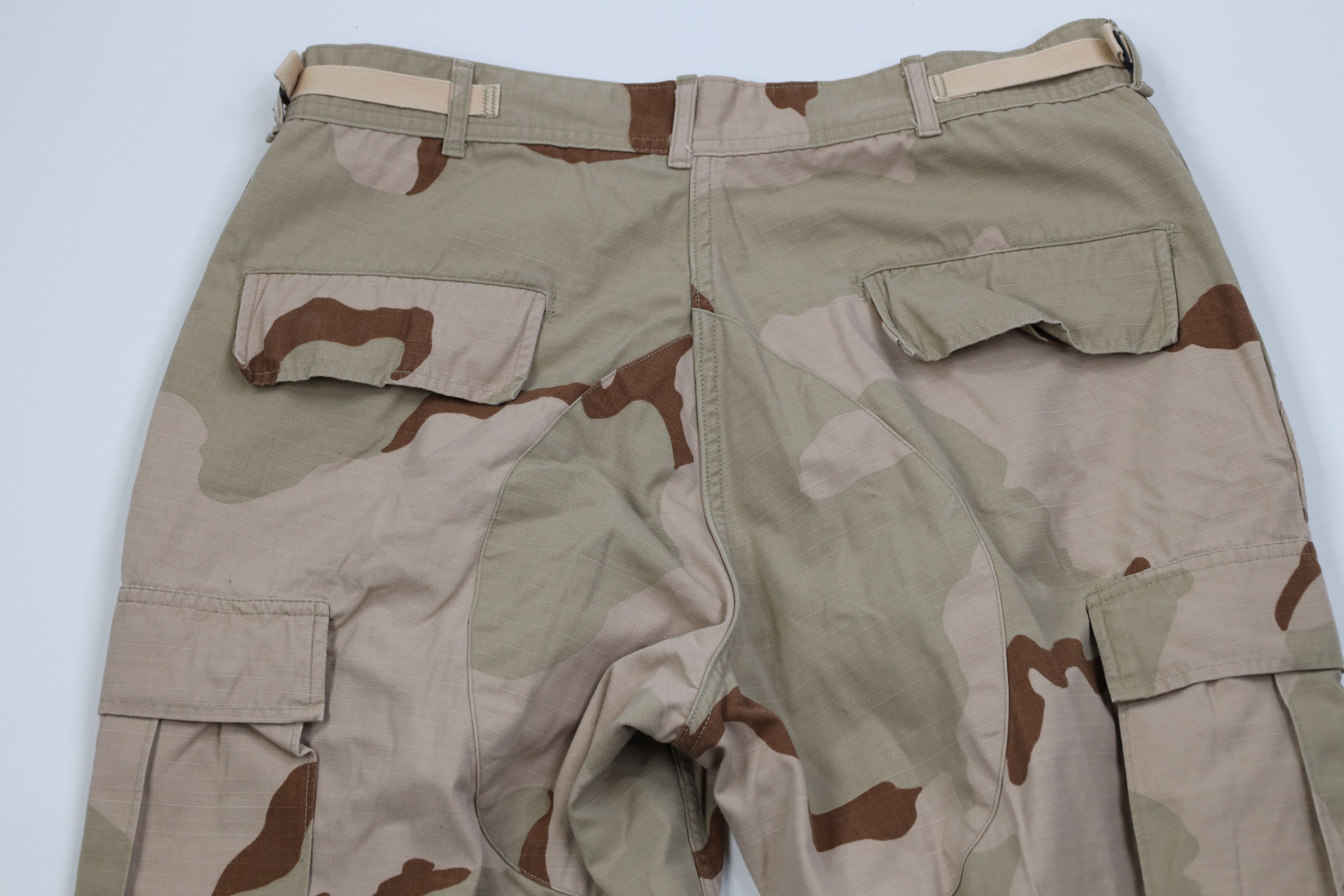 Vintage Vintage 90s USGI Poplin Desert Camouflage Cargo Pants USA Size US 34 / EU 50 - 12 Thumbnail