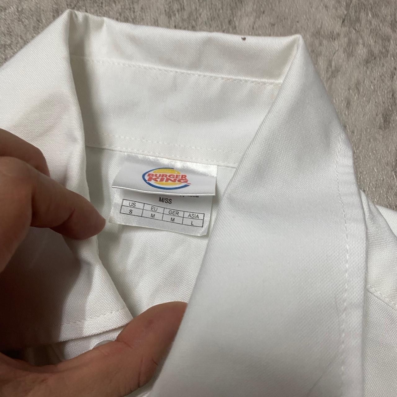 Other Burger King white button up shirt Size US M / EU 48-50 / 2 - 3 Thumbnail
