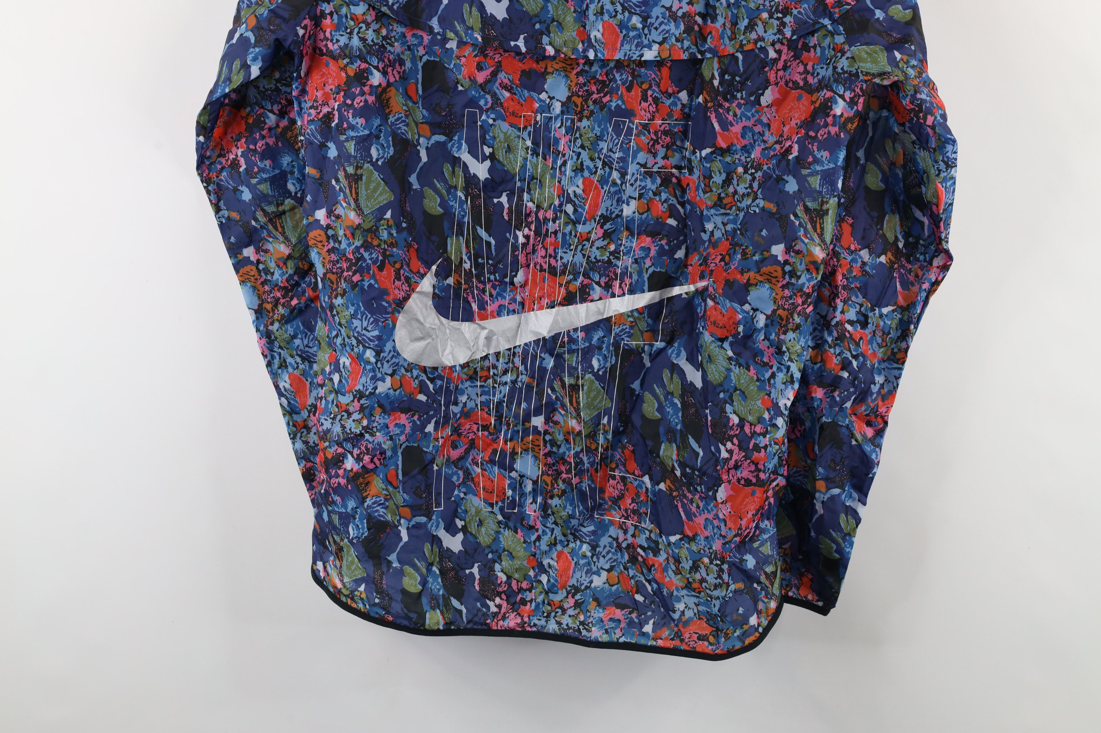 Nike × Vintage Nike Rainbow Big Swoosh Hooded Windrunner Windbreaker Jacket Size US S / EU 44-46 / 1 - 13 Thumbnail